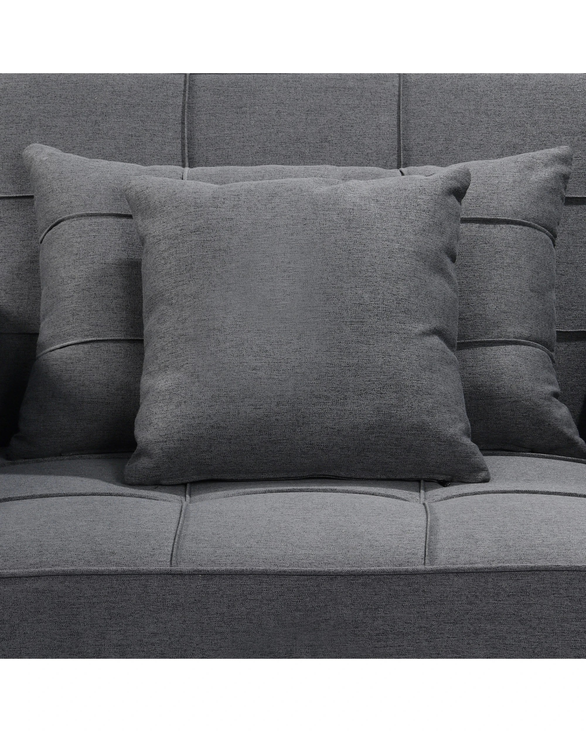 9 Suri 3-in-1 Convertible Lounge Chair Bed By Sarantino - Dark Grey, 9 of 10