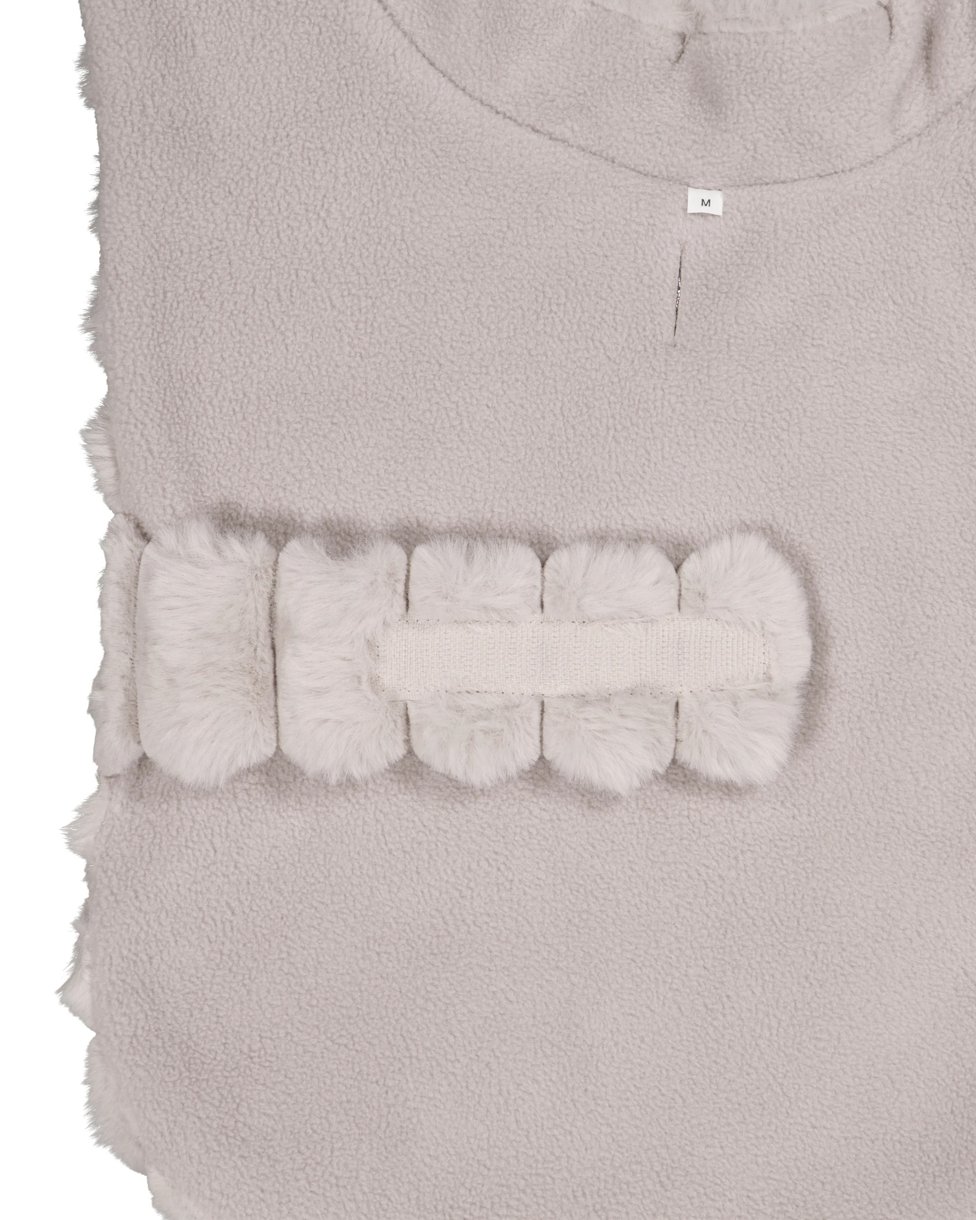 8 Pet Ribbed Vest - Medium, Almond, 8 of 10