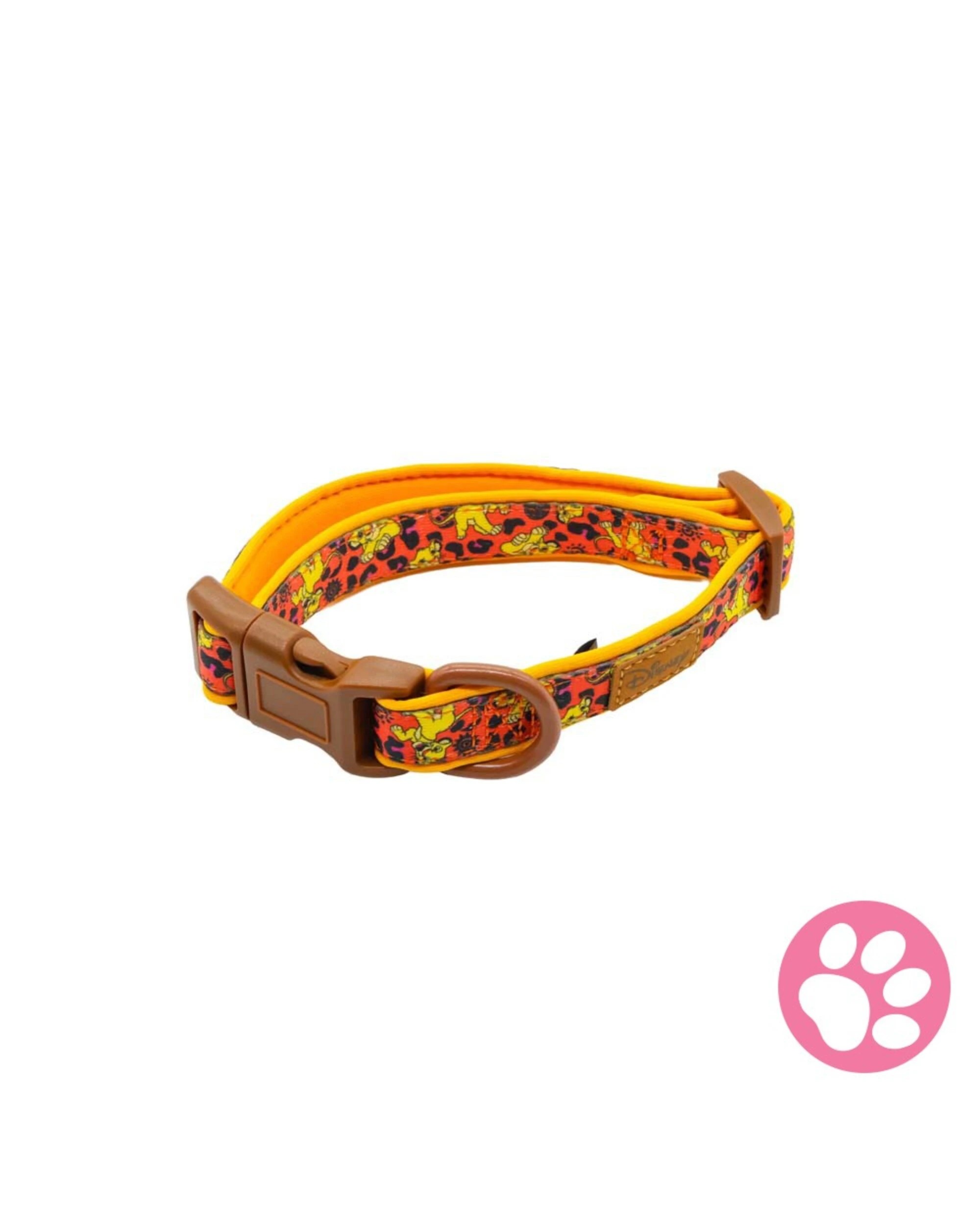 1 Disney - The Lion King - Simba Pet Collar - Orange, 1 of 1