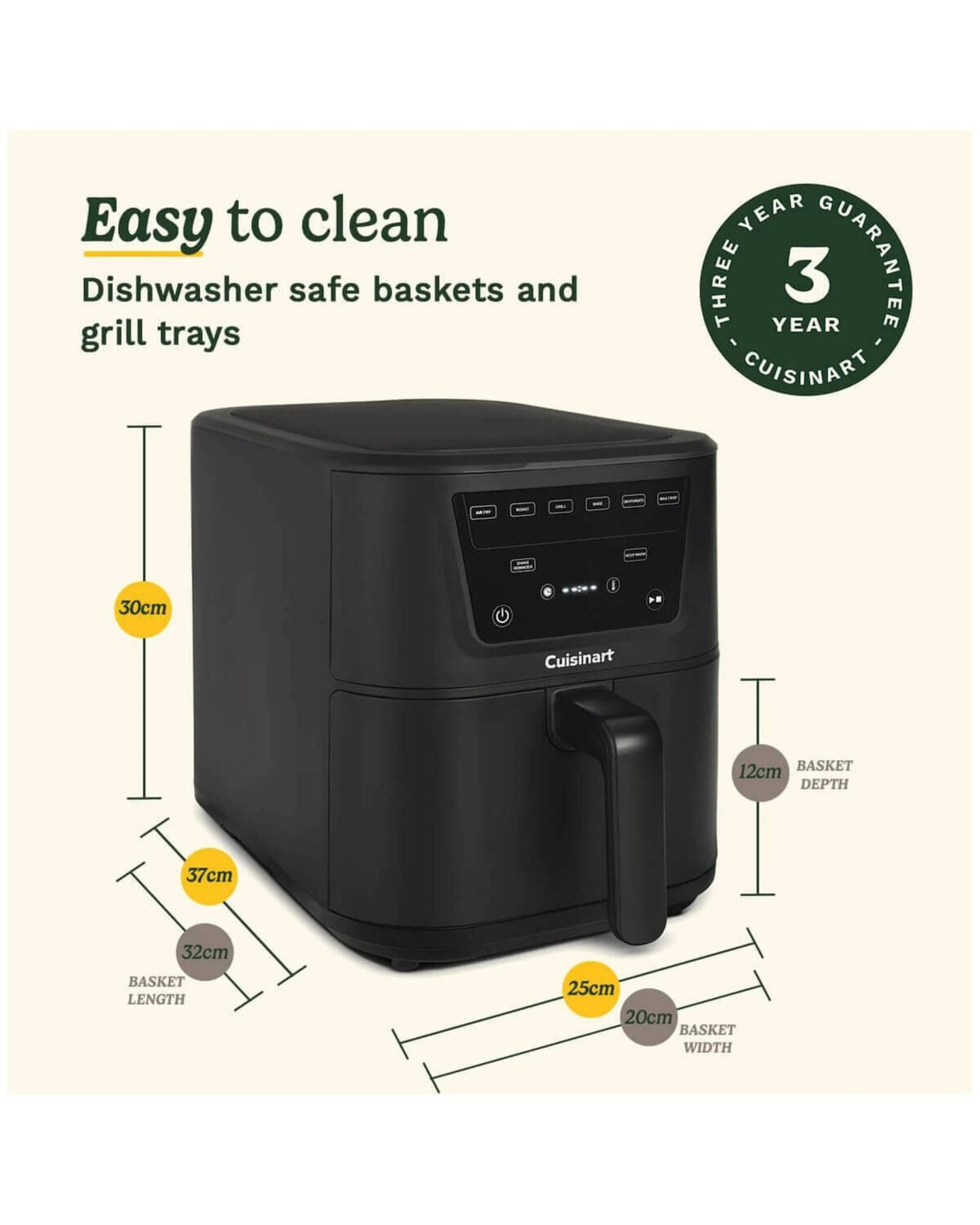 4 Cuisinart Compact Max Air Fryer, 4 of 4