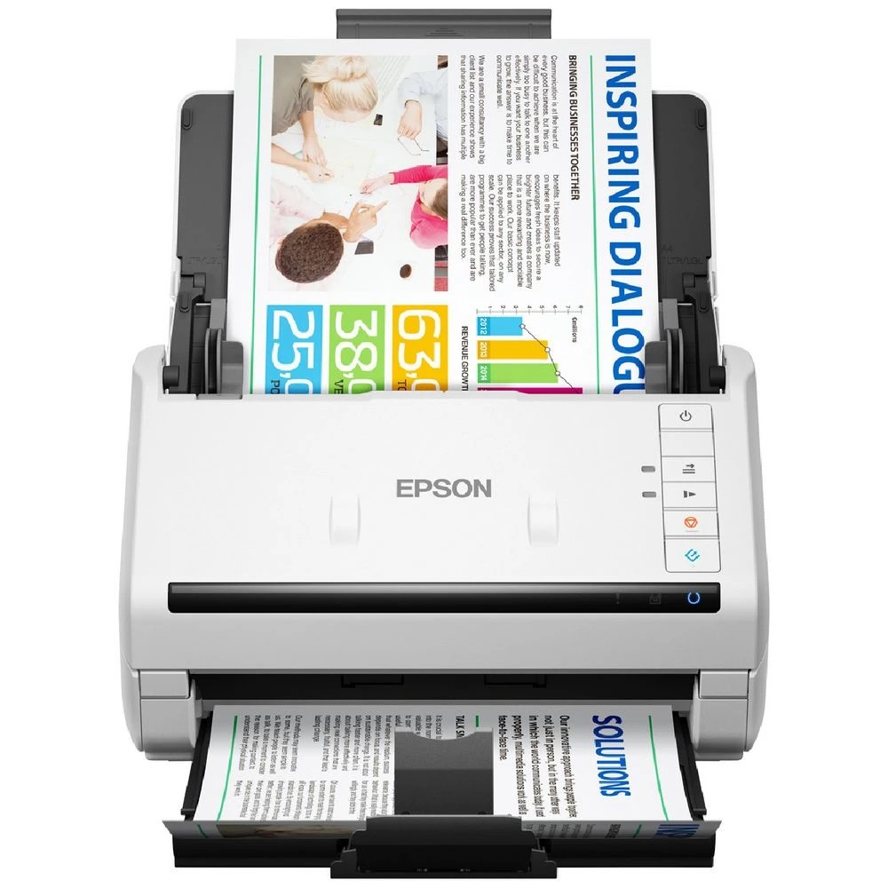 1 Epson Workforce DS-570WII Scanner, 1 of 1