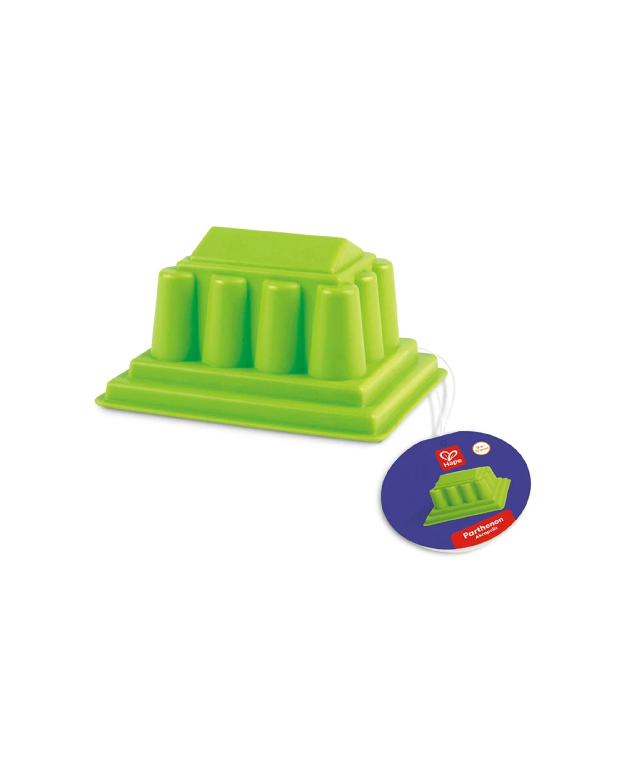 2 Hape Parthenon Building Sandpit Mould Educational Kids Beach Toy - Green, 2 of 3