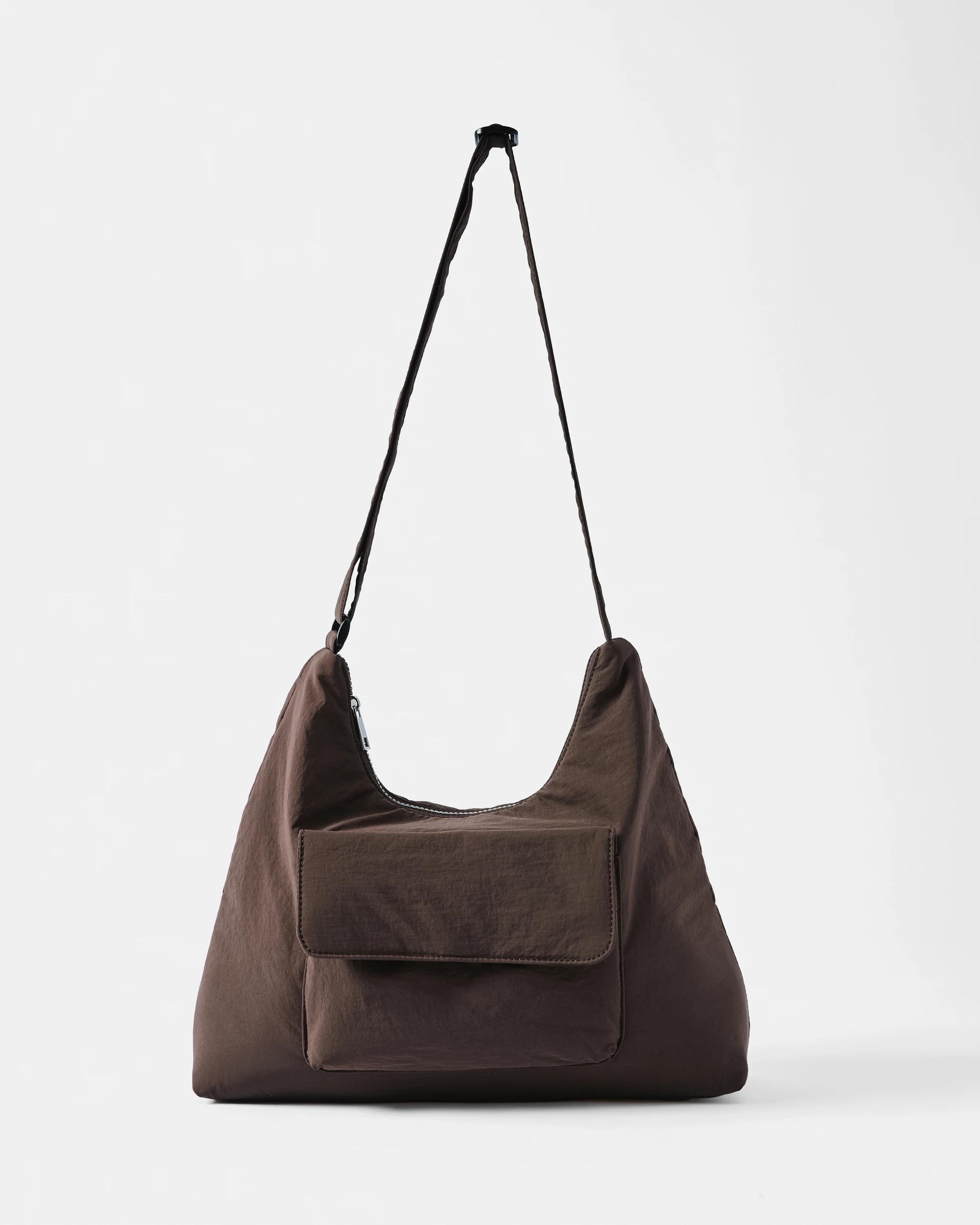 1 Everyday Nylon Crossbody Bag Deep Choc, 1 of 4