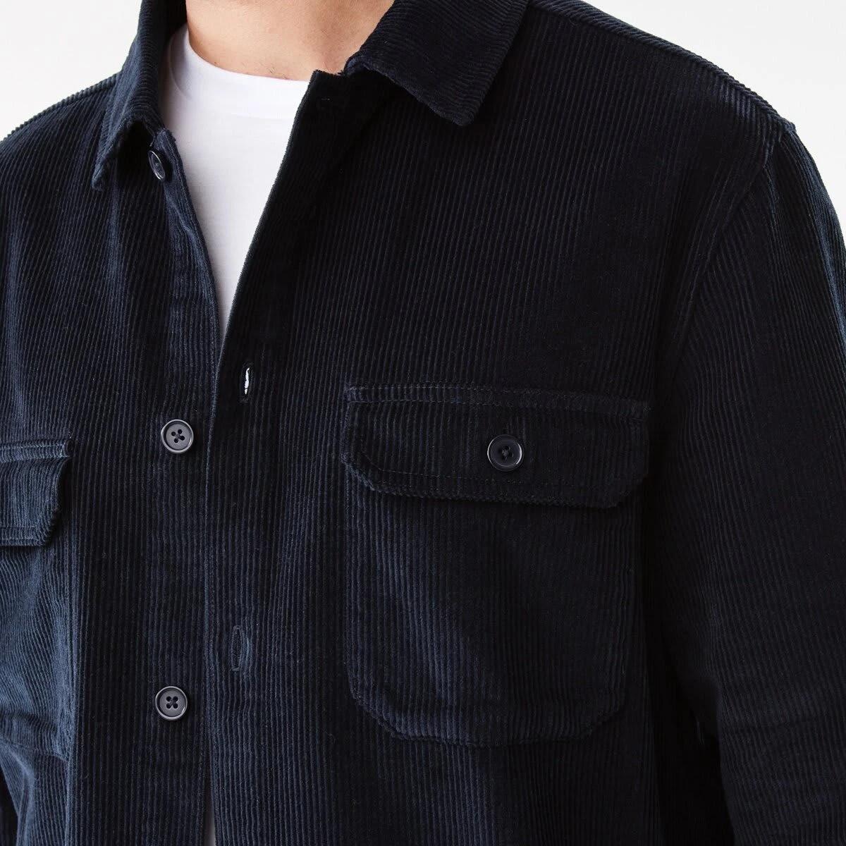 8 Long Sleeve Corduroy Overshirt Sky Cptn, 8 of 8