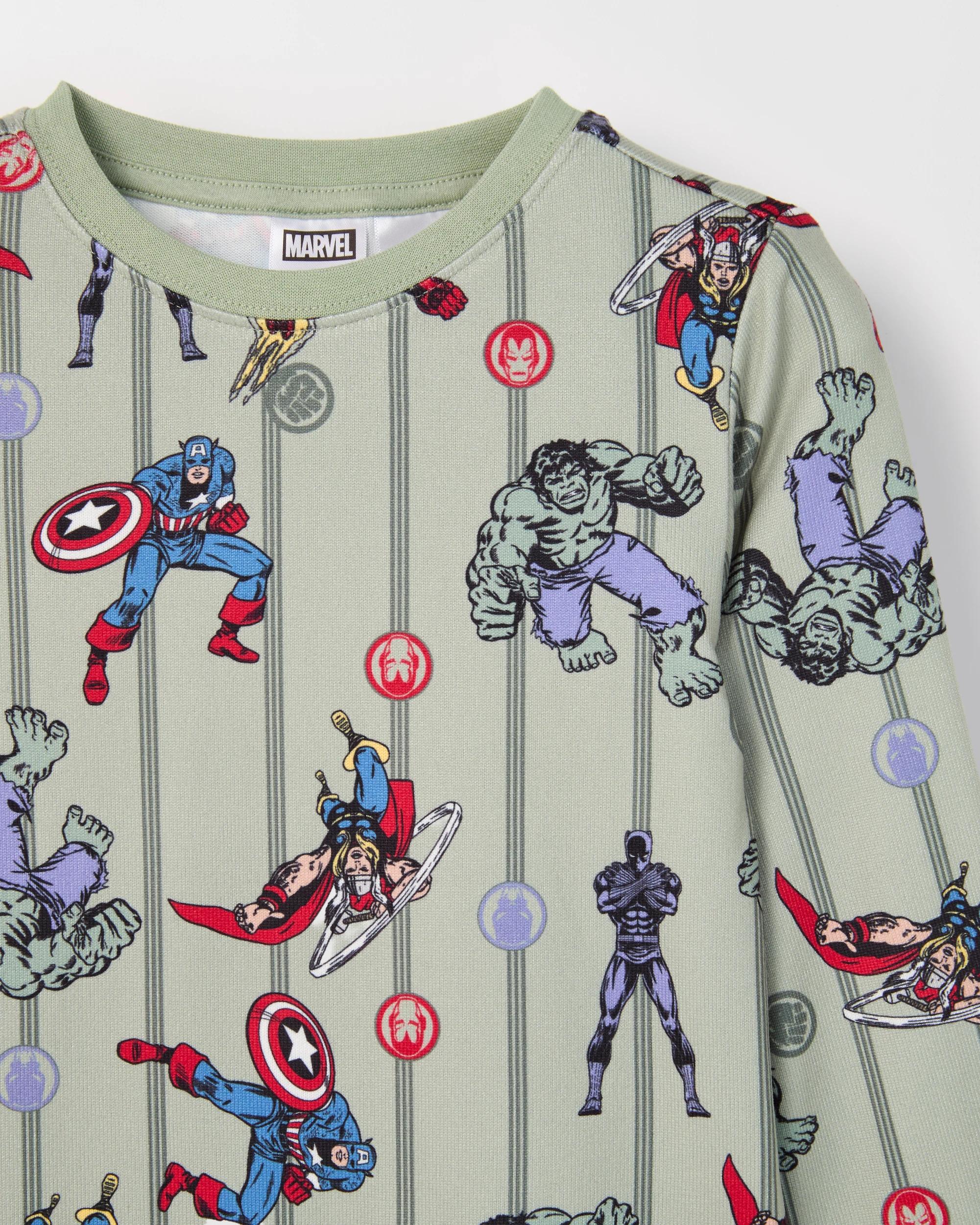 2 Marvel Gift Pack Younger Boys Hacci Knit Pyjama Set MARVEL, 2 of 6