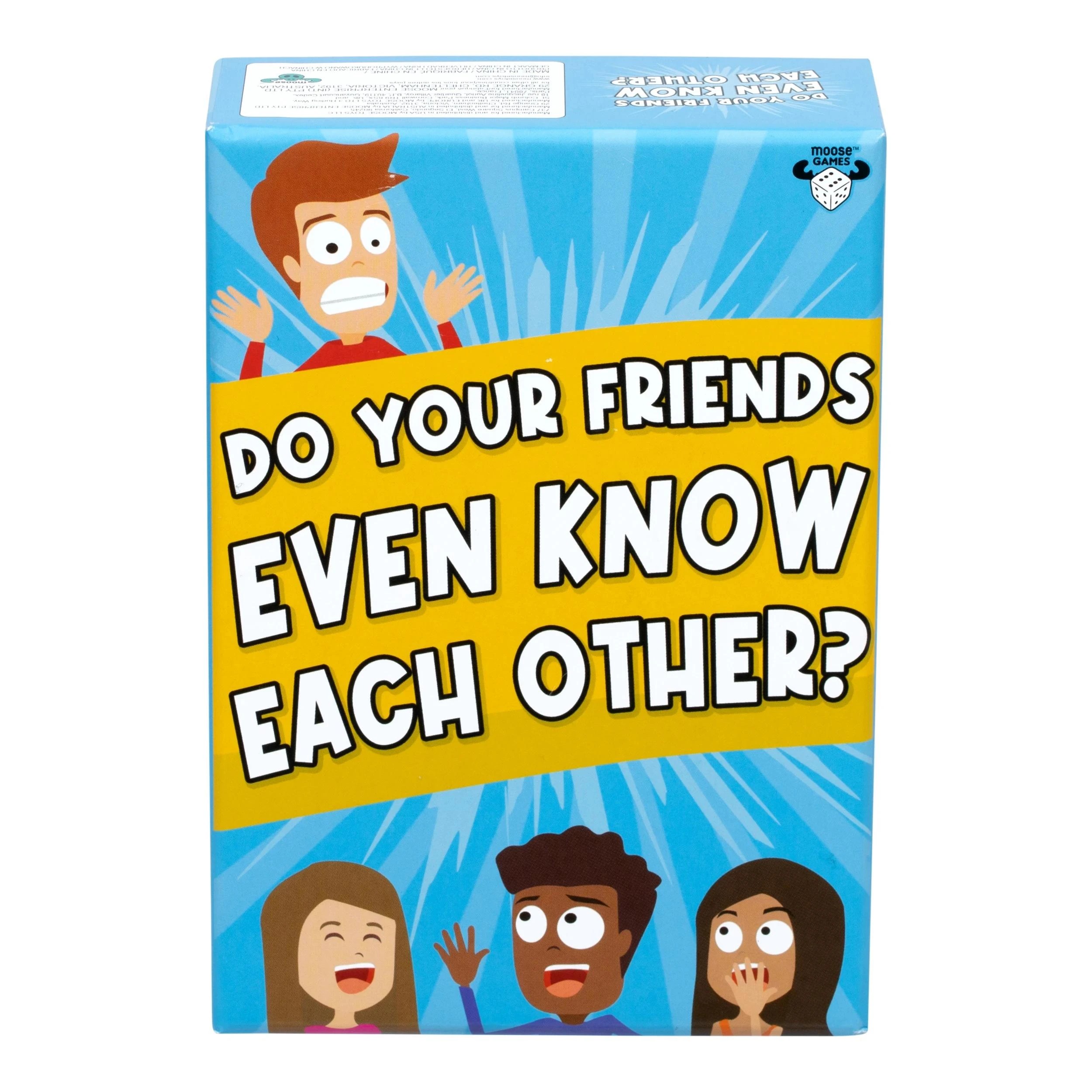 1 Do Your Friends Even Know Each Other? Card Game - Natural, 1 of 5