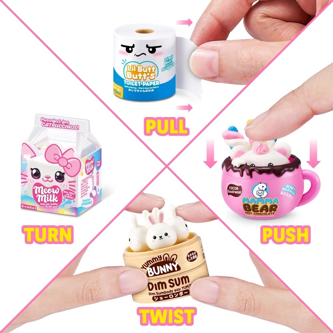 4 Zuru Mini Brands Kawaii Capsule - Assorted, 4 of 10