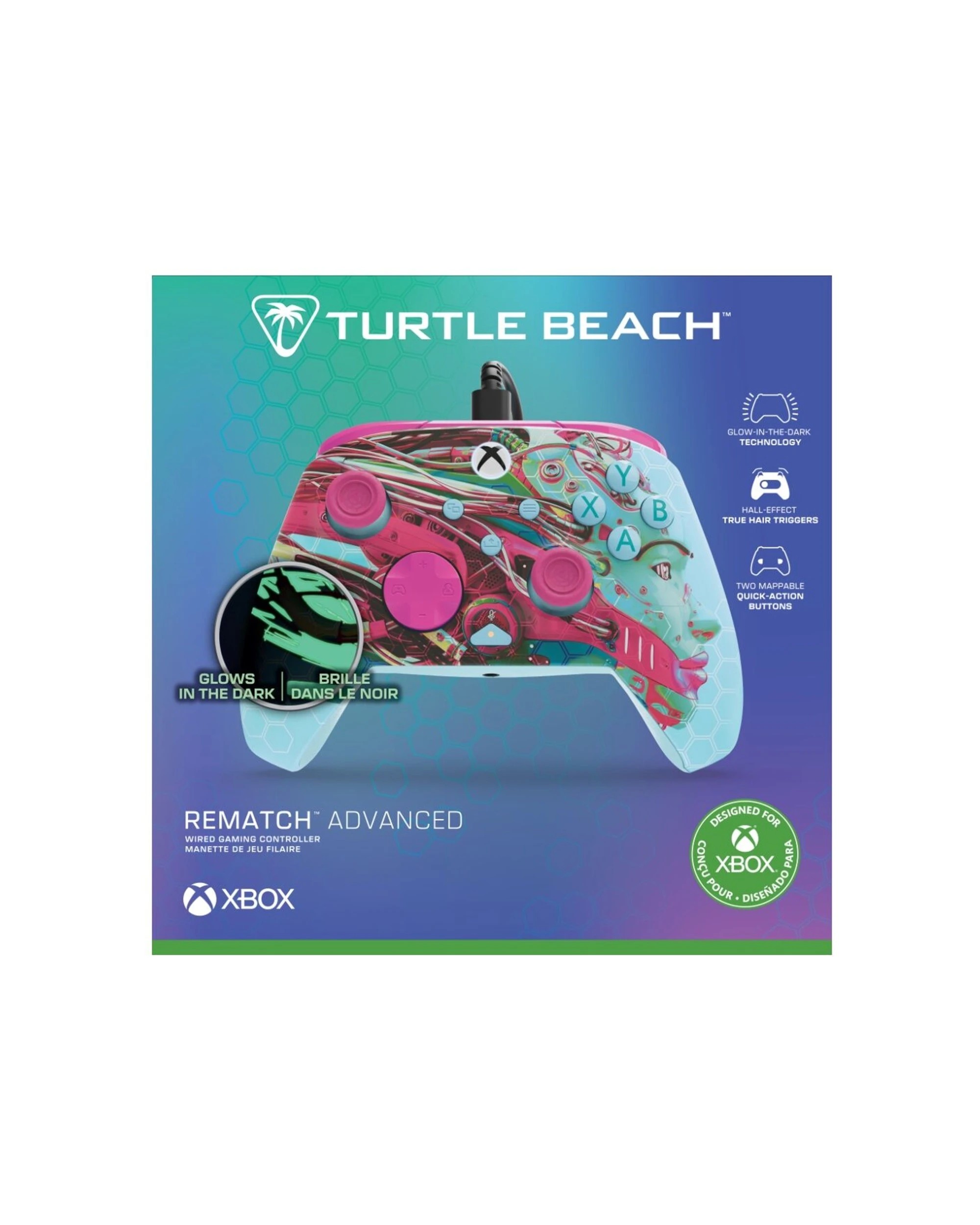 8 Turtle Beach - XBOX Wired Controller - Android Dreams - Multi, 8 of 8