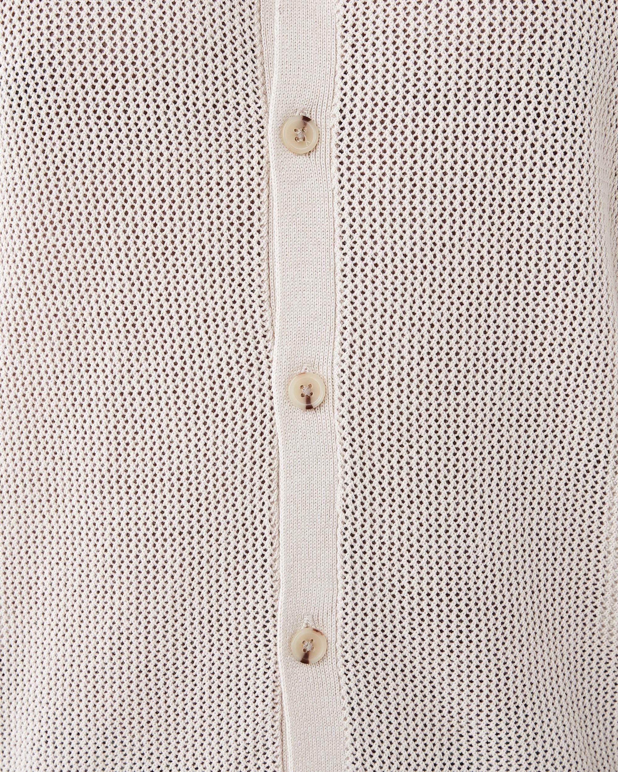 6 Short Sleeve True Knit Shirt Bge Dune, 6 of 6