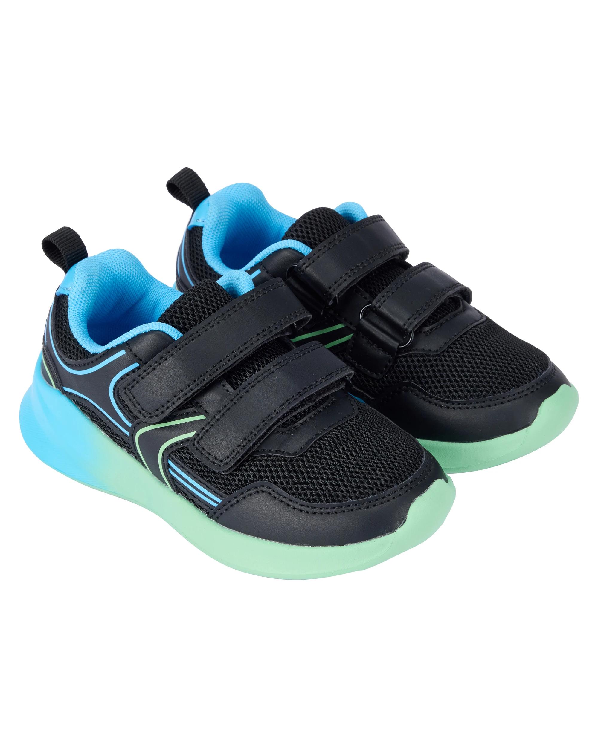 4 Junior Sneakers BLACK NEON OMBRE, 4 of 5