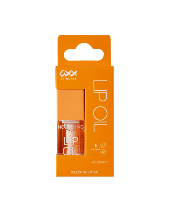 OXX Skincare Lip Oil - Coconut Oil and Peach Scented