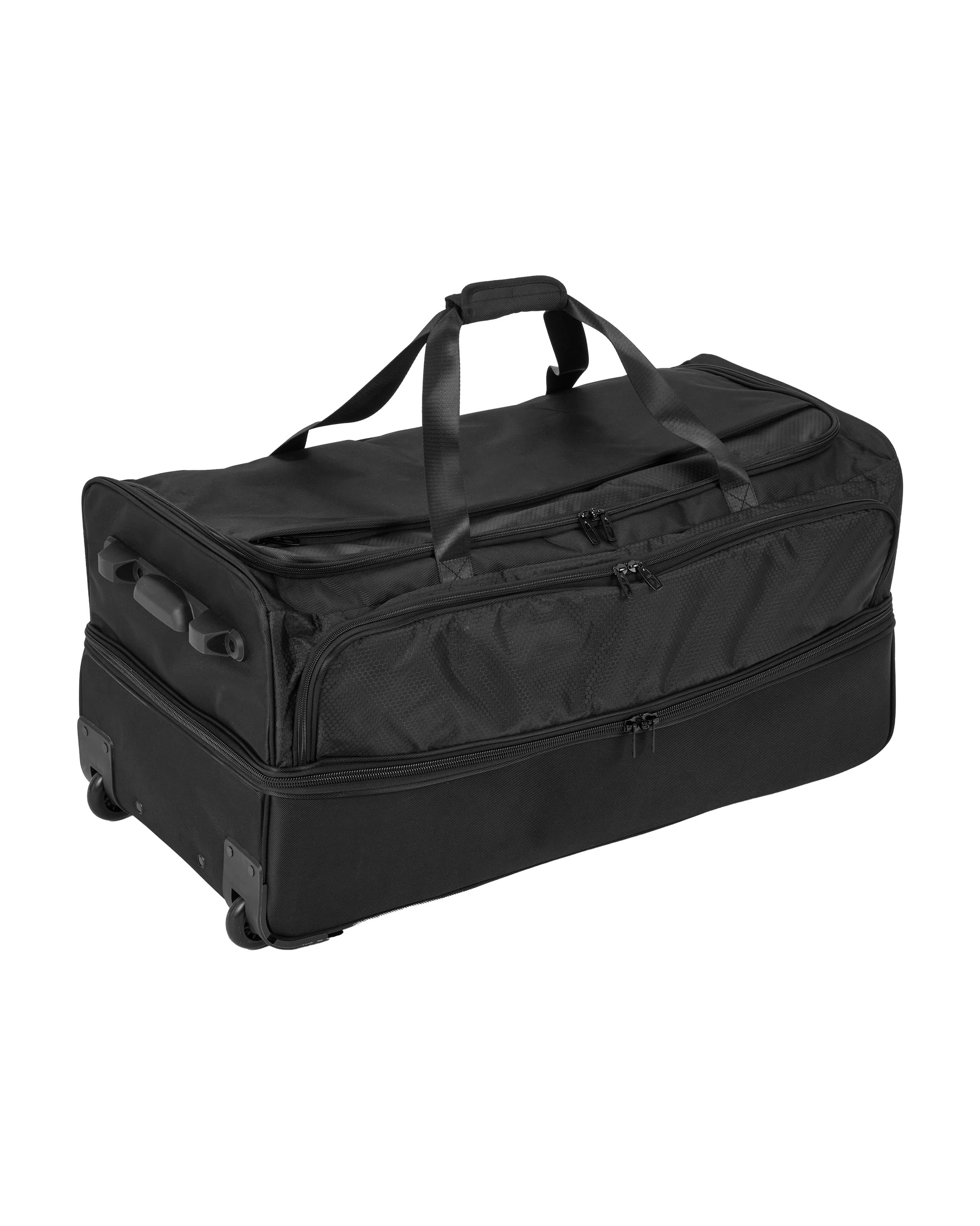 1 Rolling Duffle - Black, 1 of 9