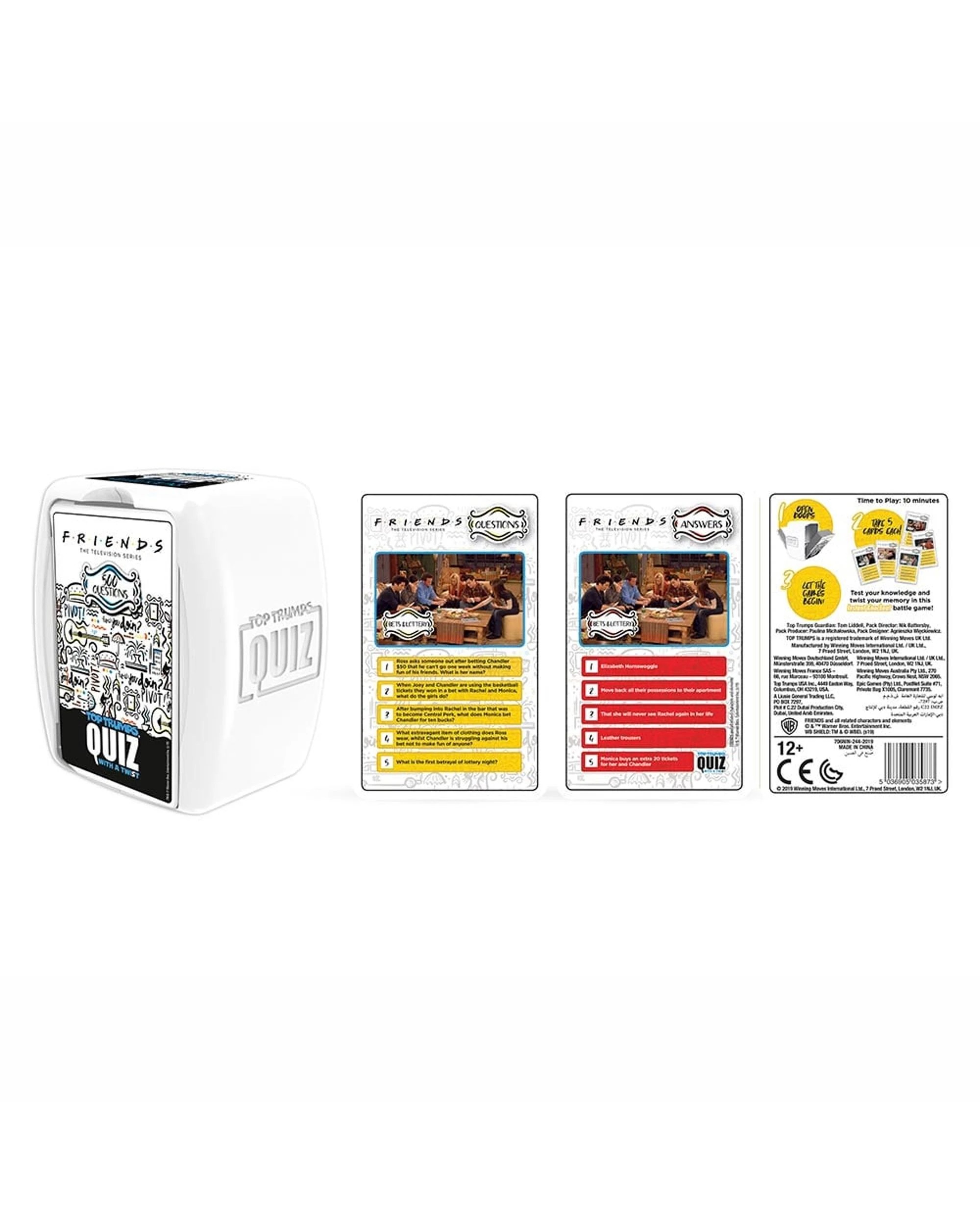 2 Top Trumps: Friends Quiz, 2 of 2