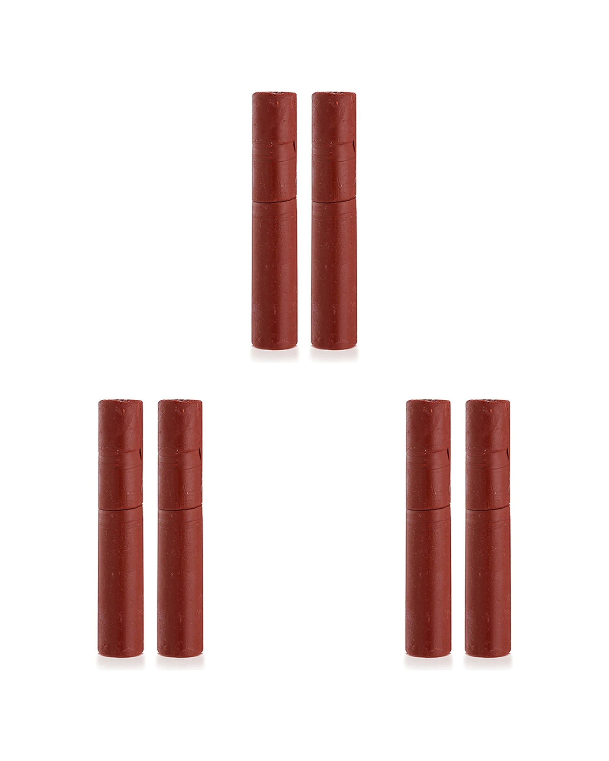 1 Gillys 6PC Beeswax Timber Wood Repair Filler Sticks - Red Brown - Clear, 1 of 2