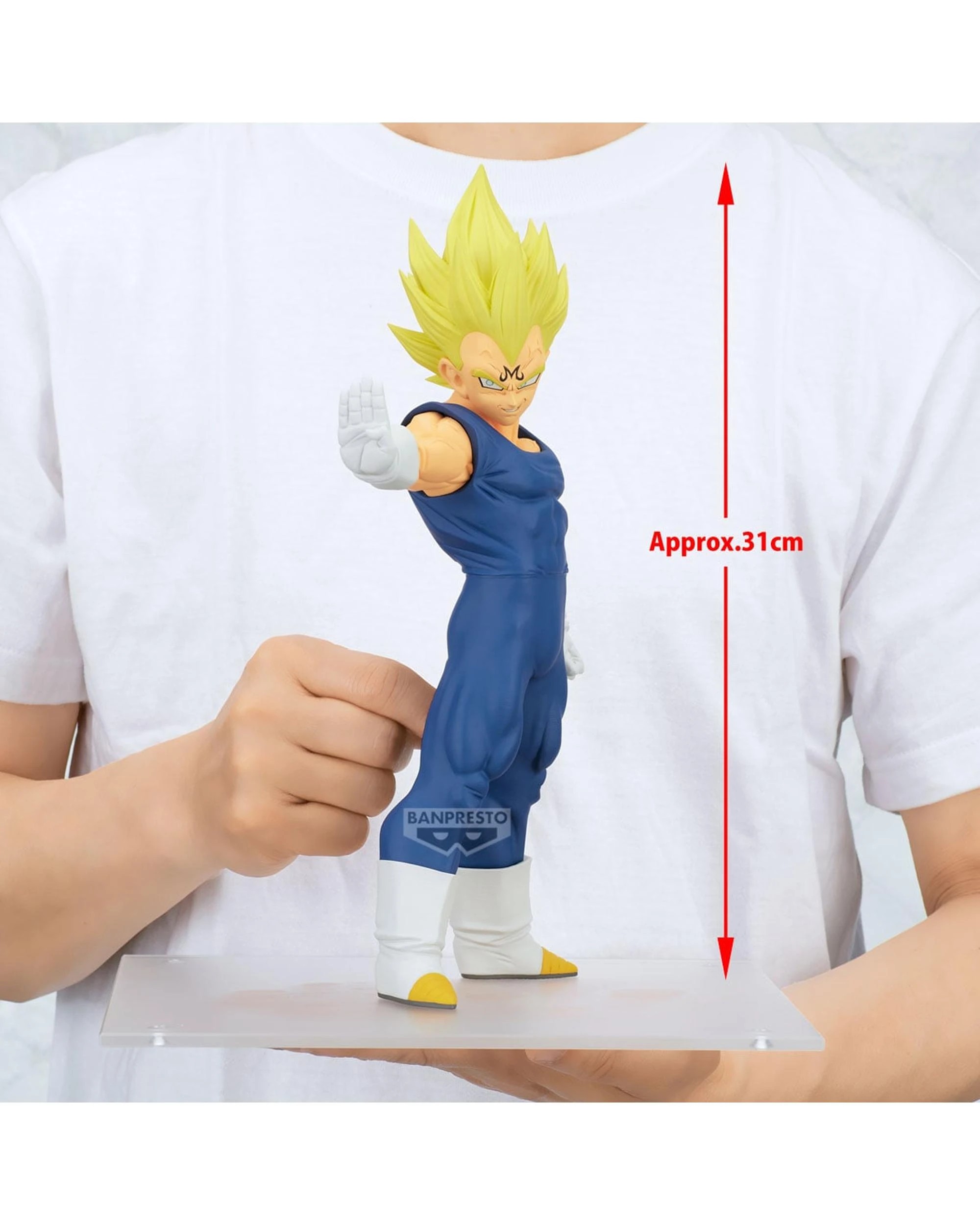 8 Banpresto Grandista Dragon Ball Z Majin Vegeta Figure, 8 of 8