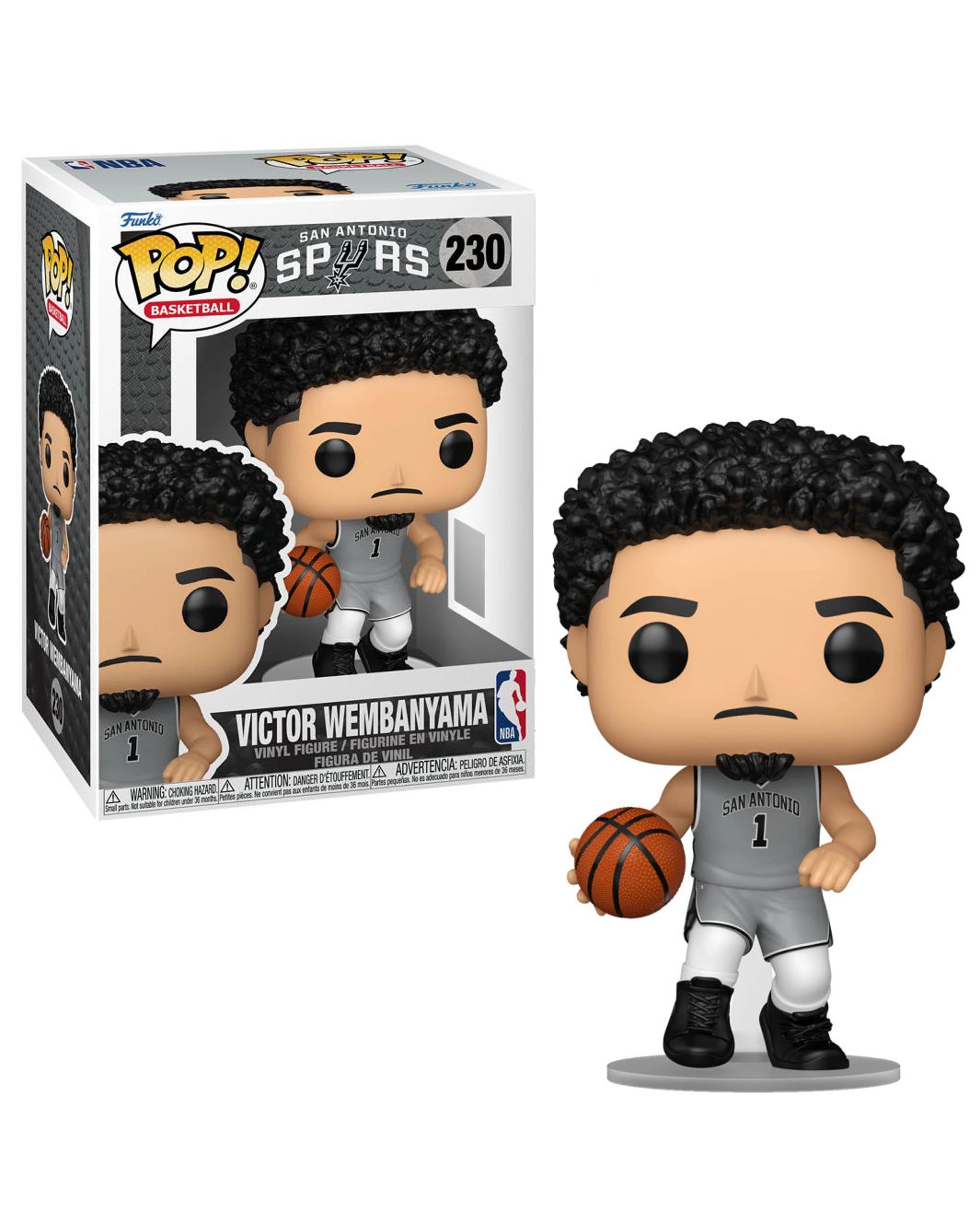 1 NBA San Antonio Spurs Victor Wembanyama - Special Edition Jersey -  Funko POP! Vinyl, 1 of 3