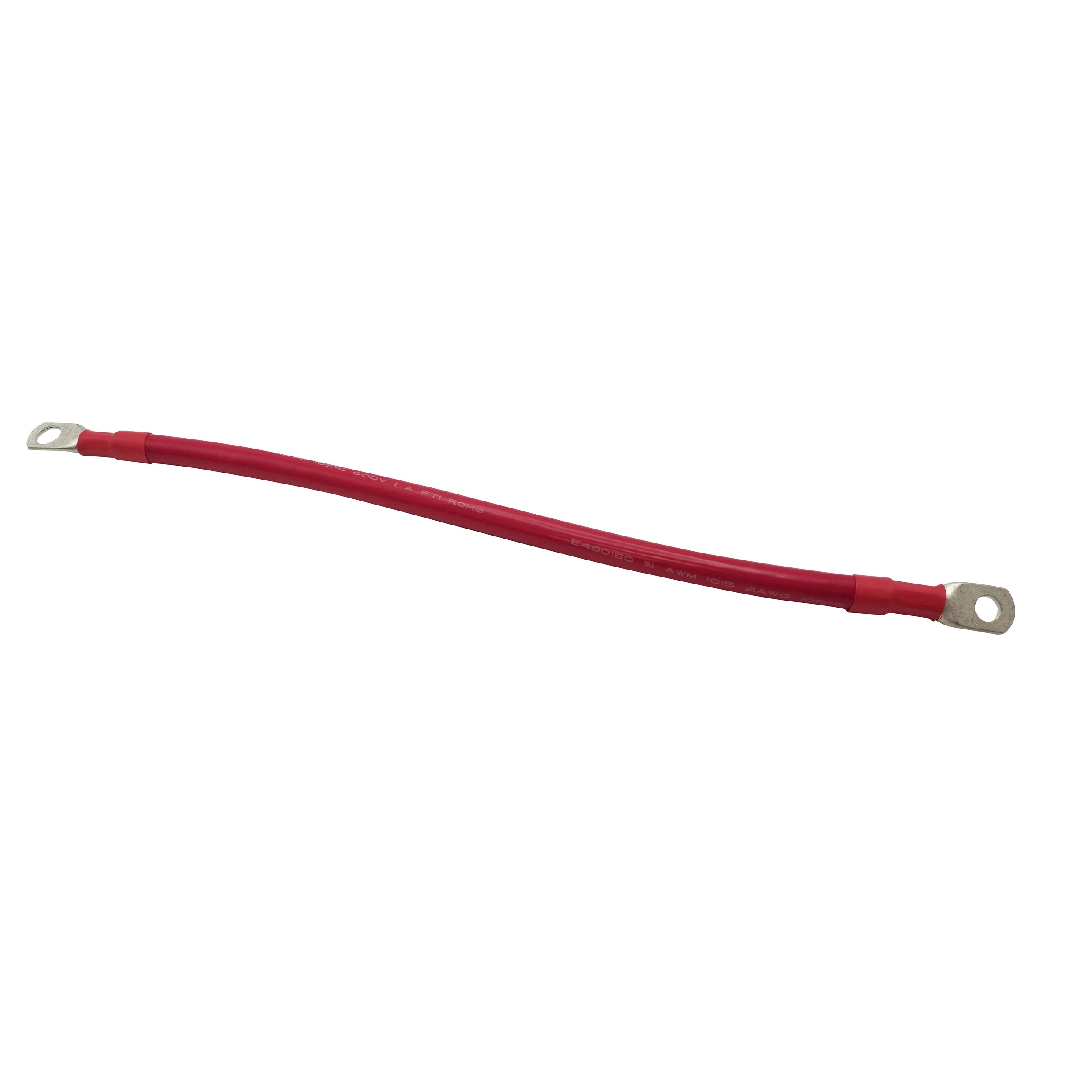 10 Gentrax 12V 100Ah Lithium Iron Phosphate Battery+0.3m 2AWG Battery Cable Power Wire Red, 10 of 10