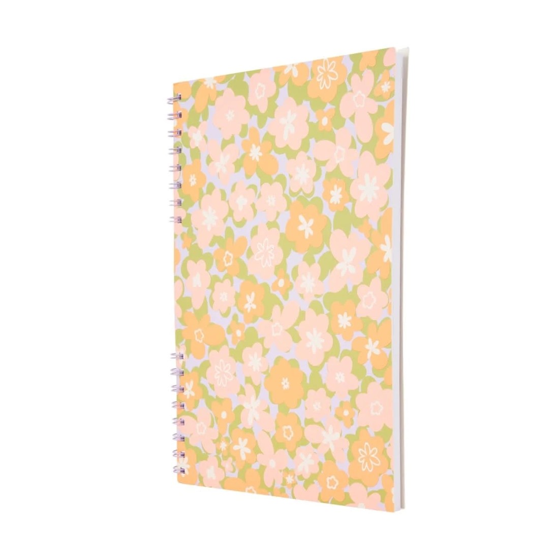 3 A4 Split Notebook - Ditsy, 3 of 4