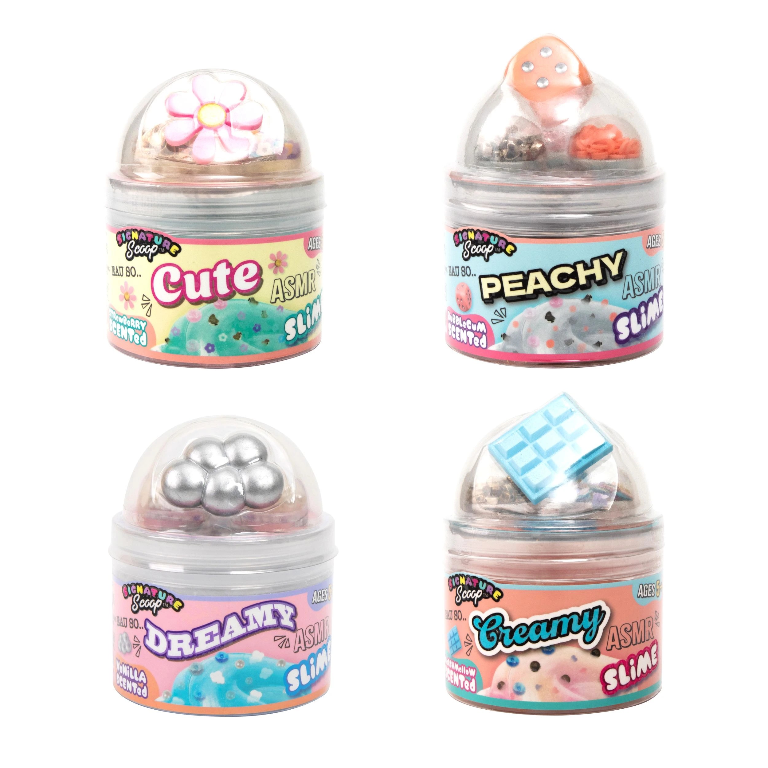 1 Signature Scoop ASMR Slime - Assorted, 1 of 2