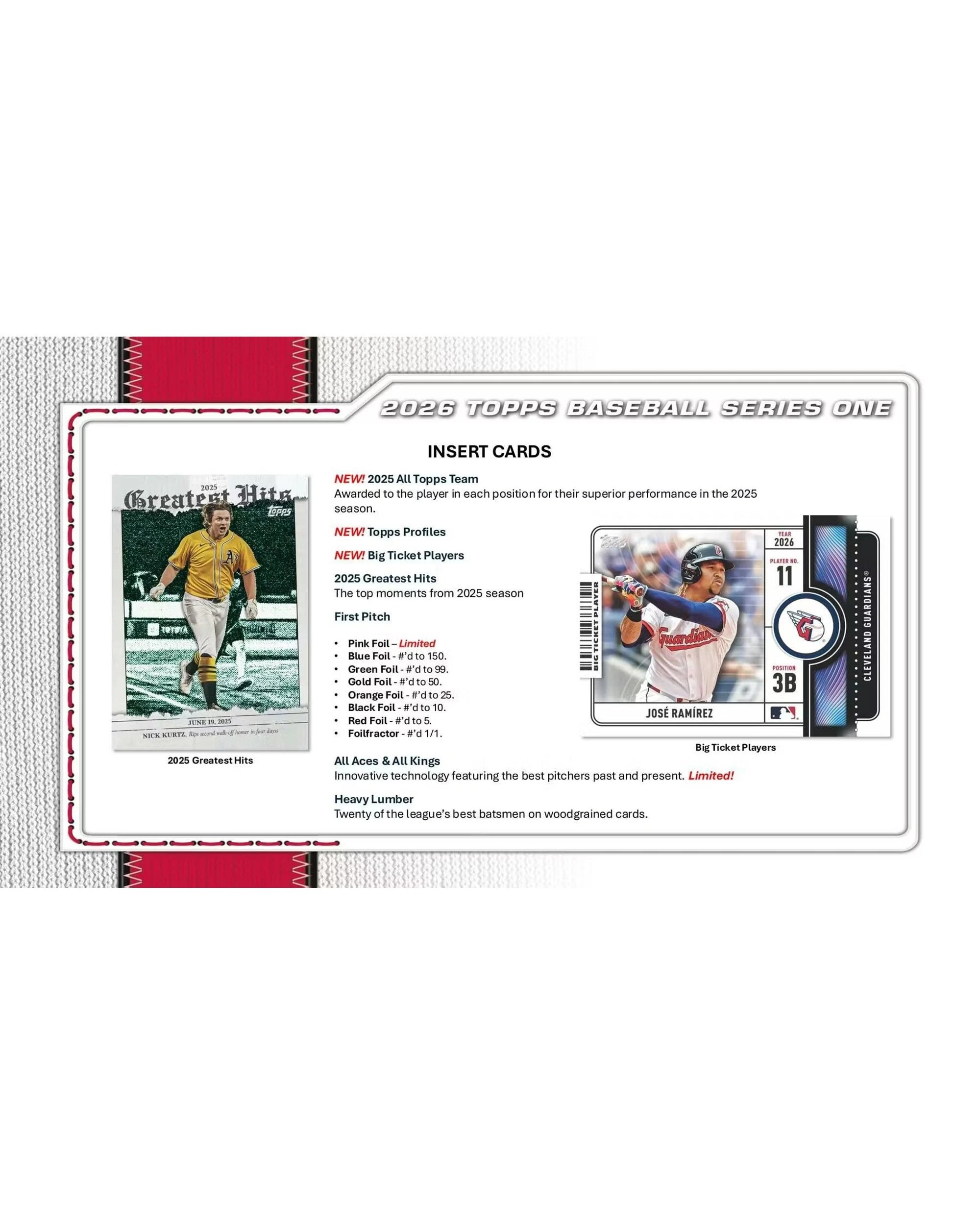 4 Topps 2026 MLB Series 1 Baseball Jumbo Pack, 4 of 10