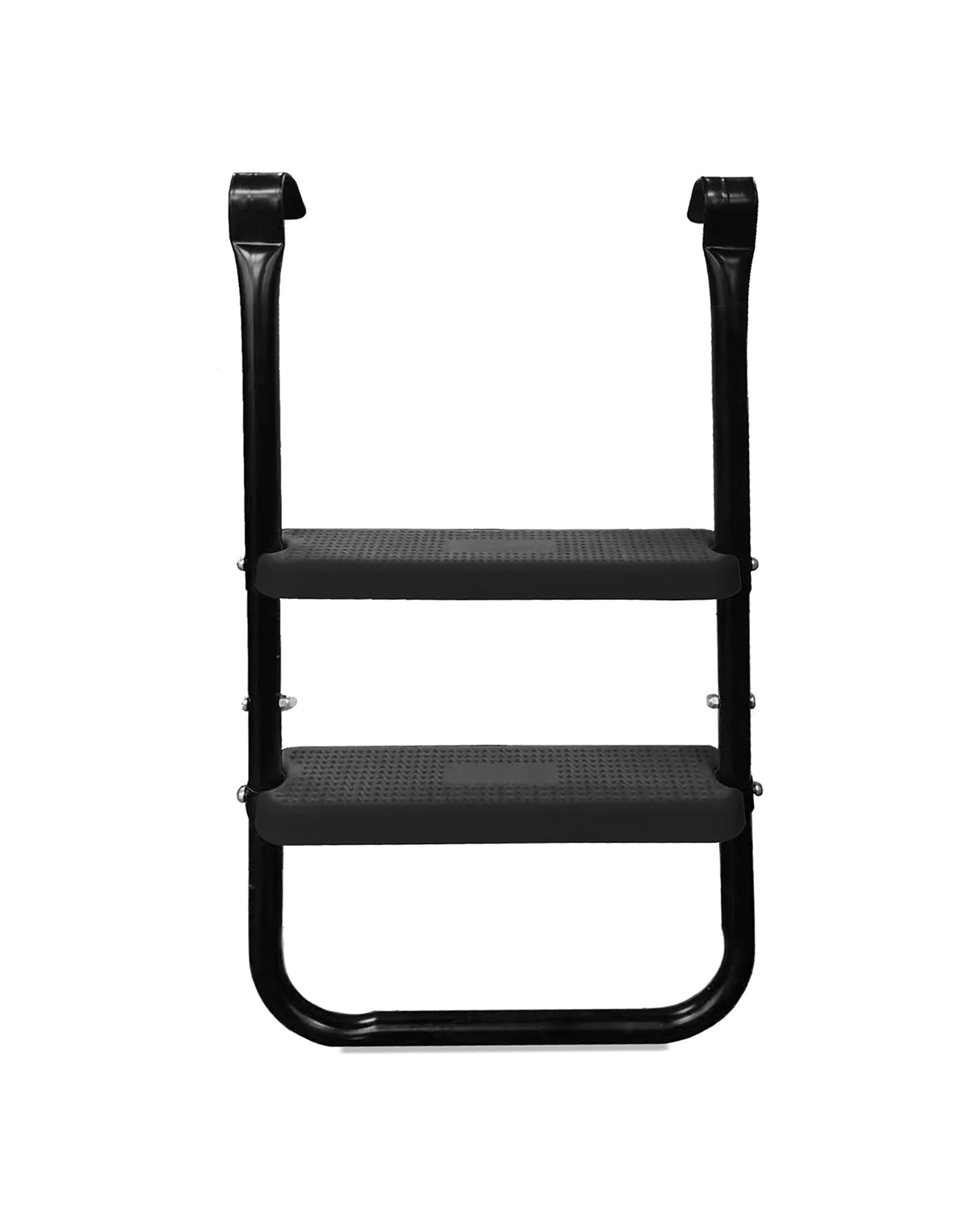 1 Plum Play Au Sturdy Adjustable Kids Trampoline Ladder 8-10ft With Steps - Black, 1 of 3