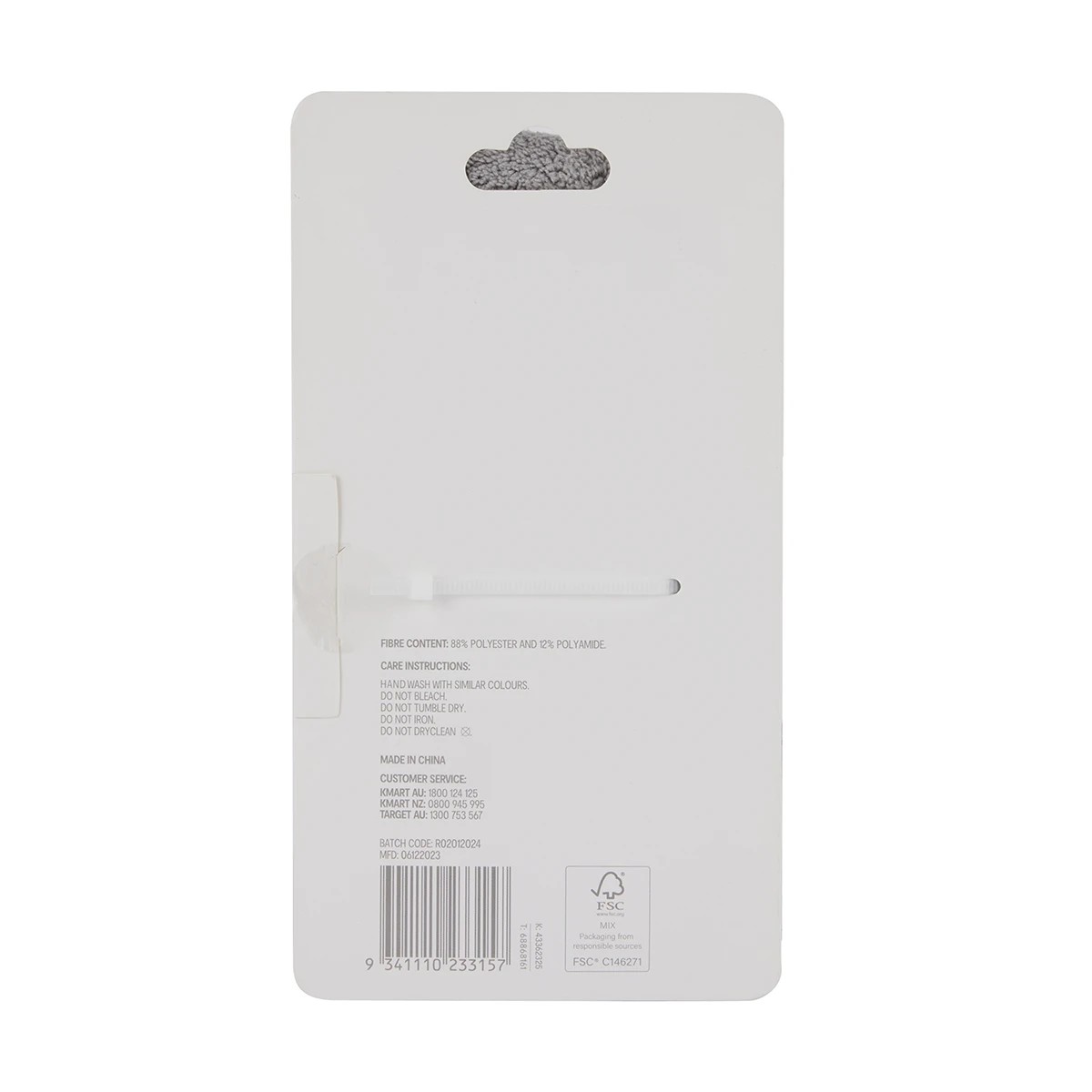 5 OXX Bodycare Hair Drying Turban - Grey, 5 of 5