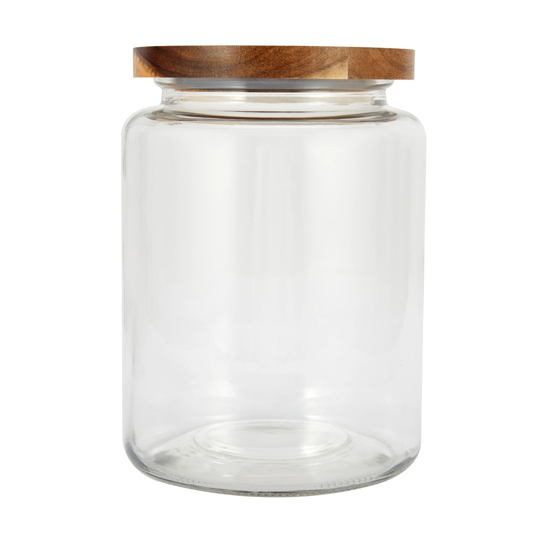 1 4L Glass Jar with Wood Lid, 1 of 3