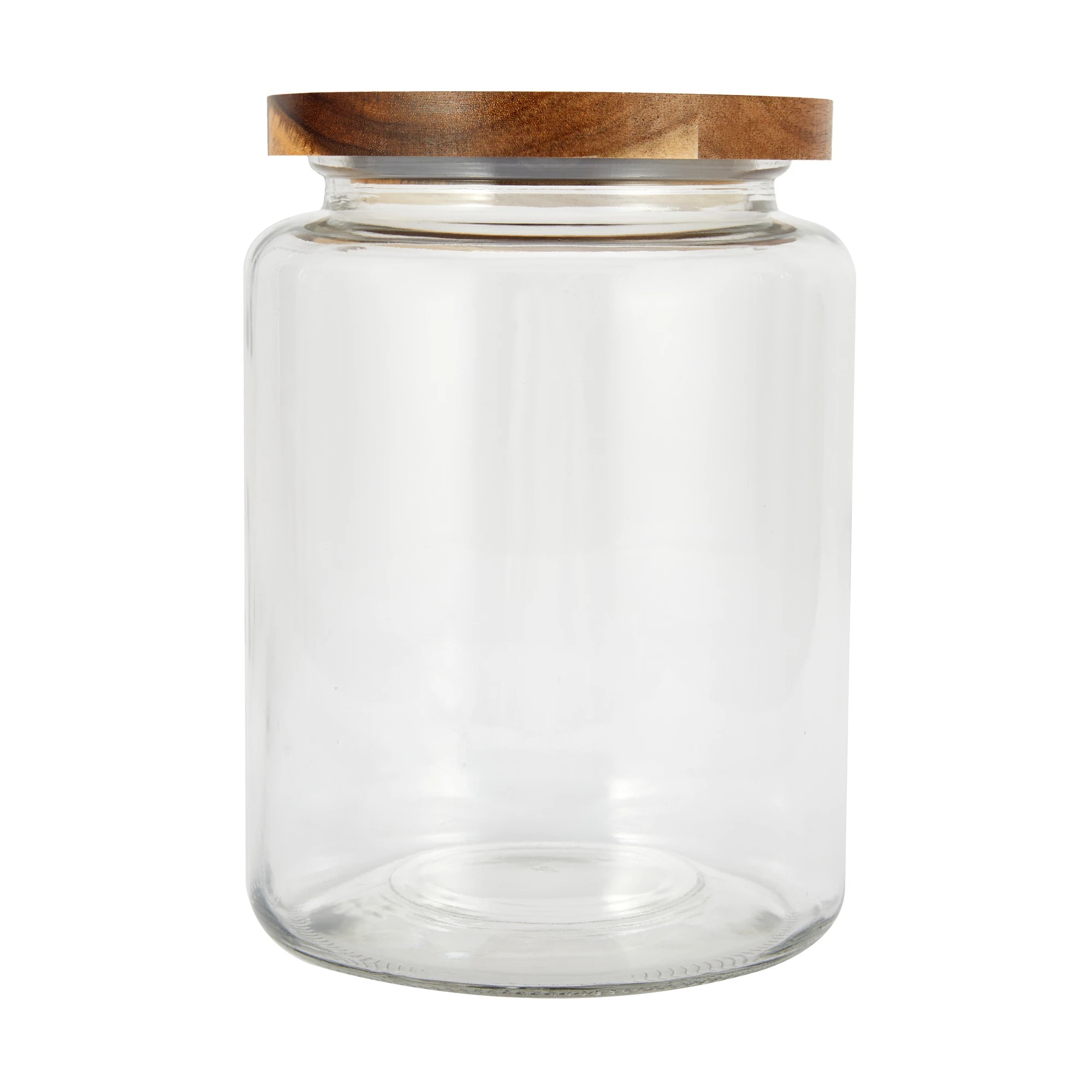 1 4L Glass Jar with Wood Lid, 1 of 3