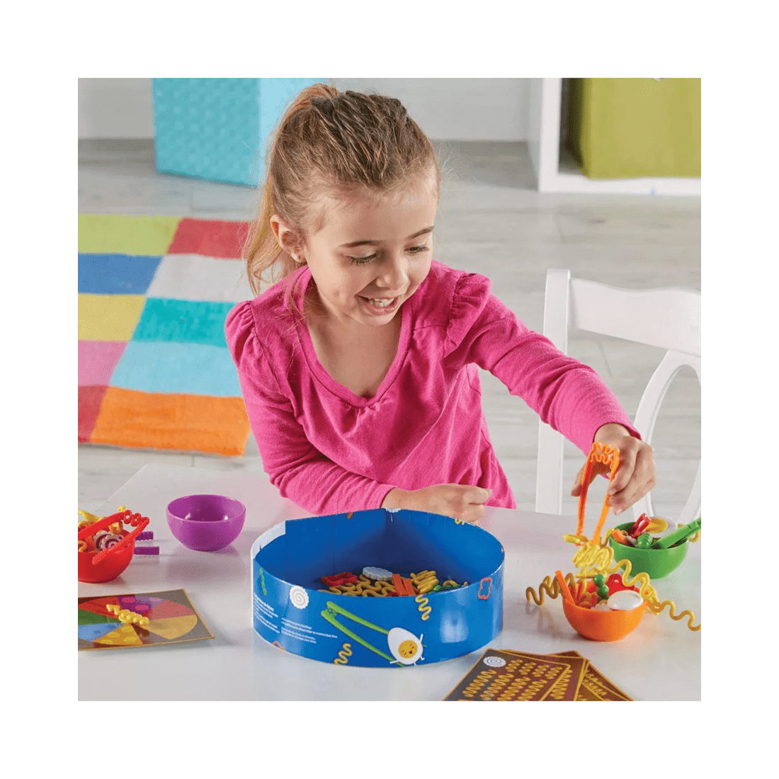 4 Learning Resources Noodle Knockout Fine Motor Game, 4 of 6