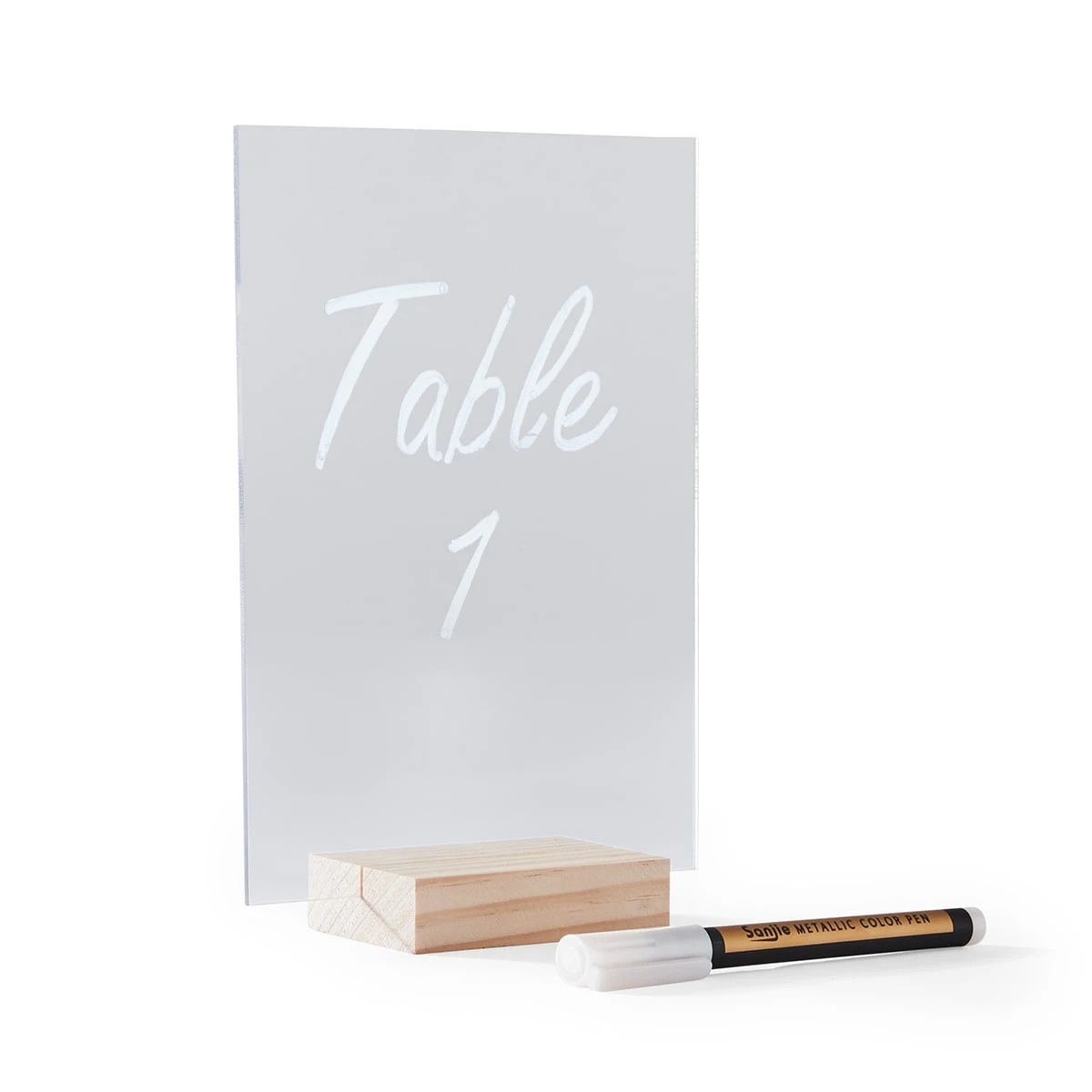 2 Clear Party Signs, 2 of 10