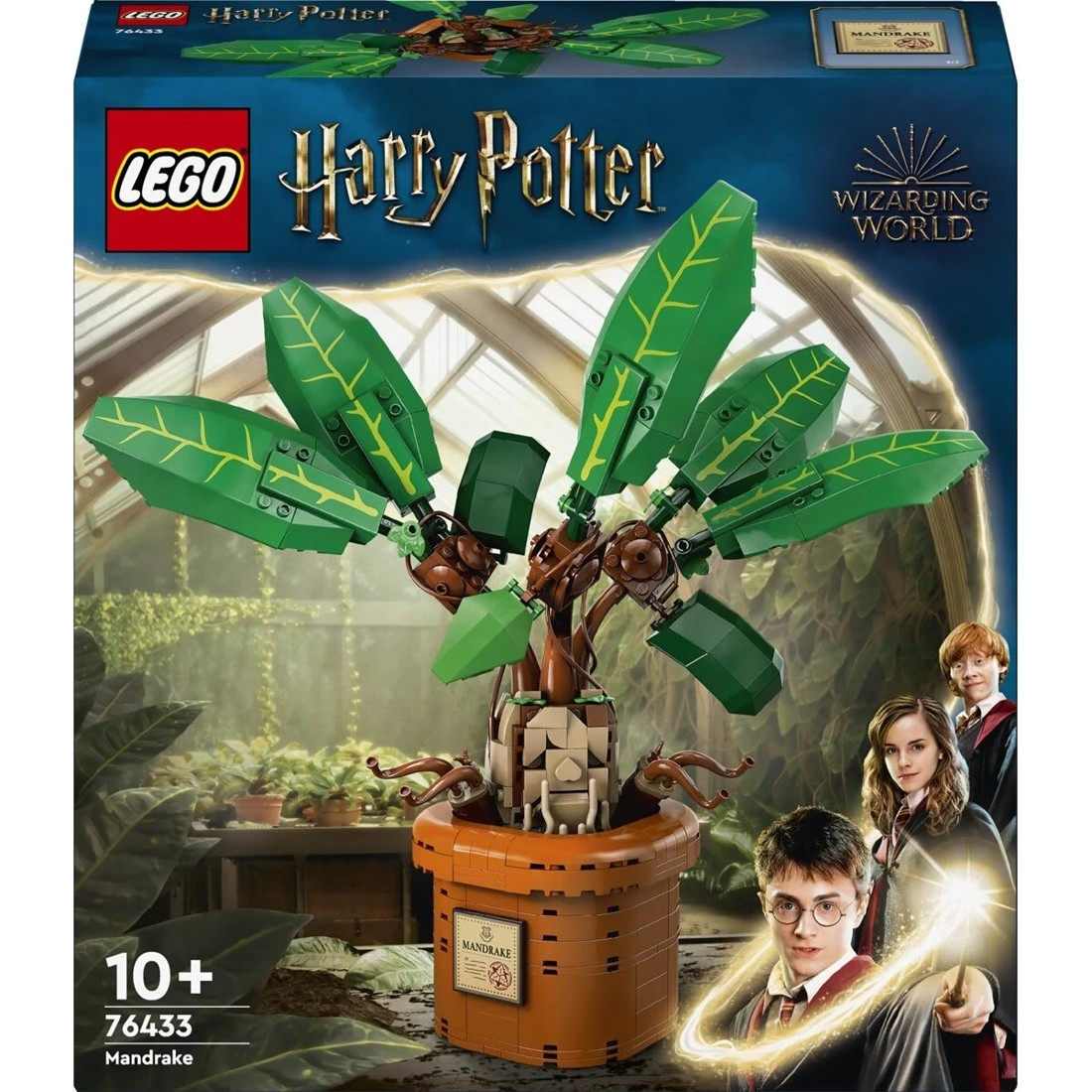 1 LEGO Harry Potter Mandrake Plant Toy Magical Gift 76433, 1 of 11