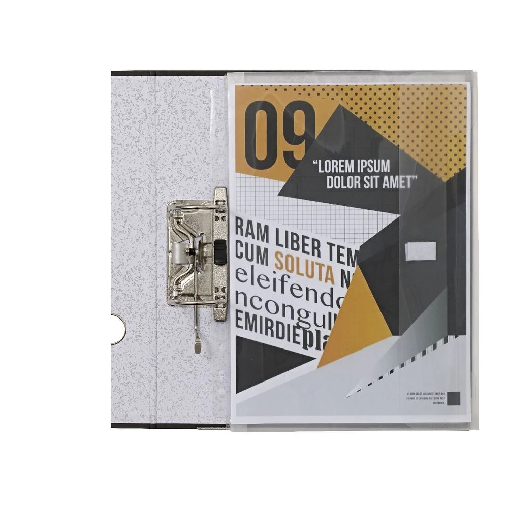 2 J.Burrows Expanding Binder Document Wallet A4 Clear, 2 of 2