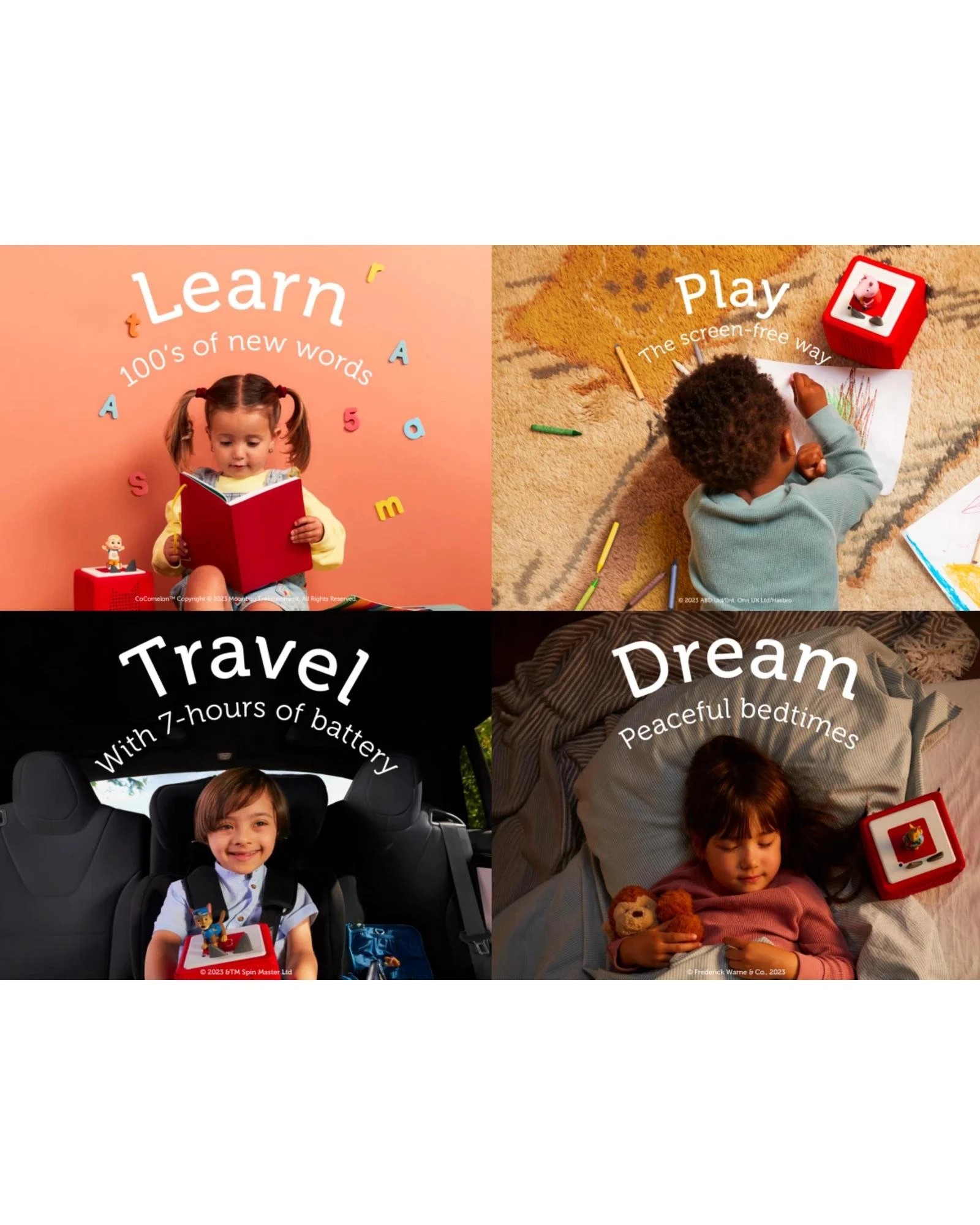 8 Tonies - Toniebox - Playtime Puppy Starter Set - Red, 8 of 10