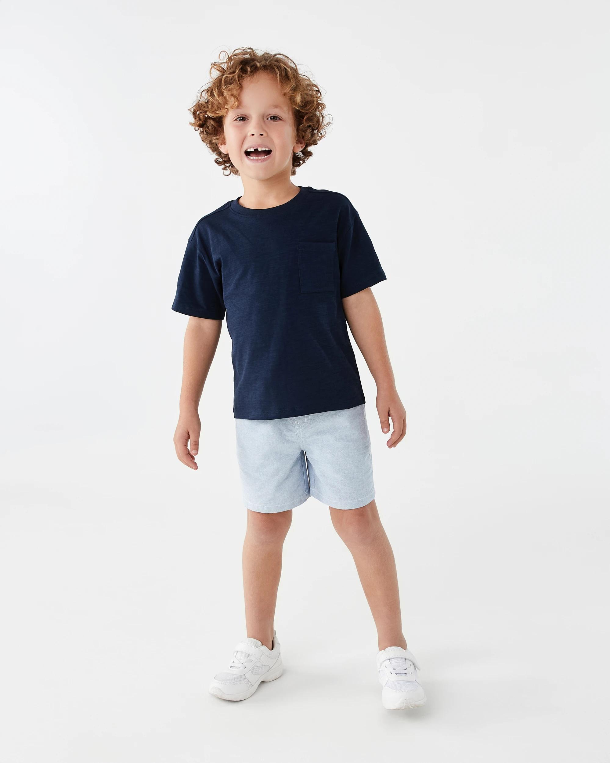 5 Oxford Volley Shorts Blue, 5 of 6