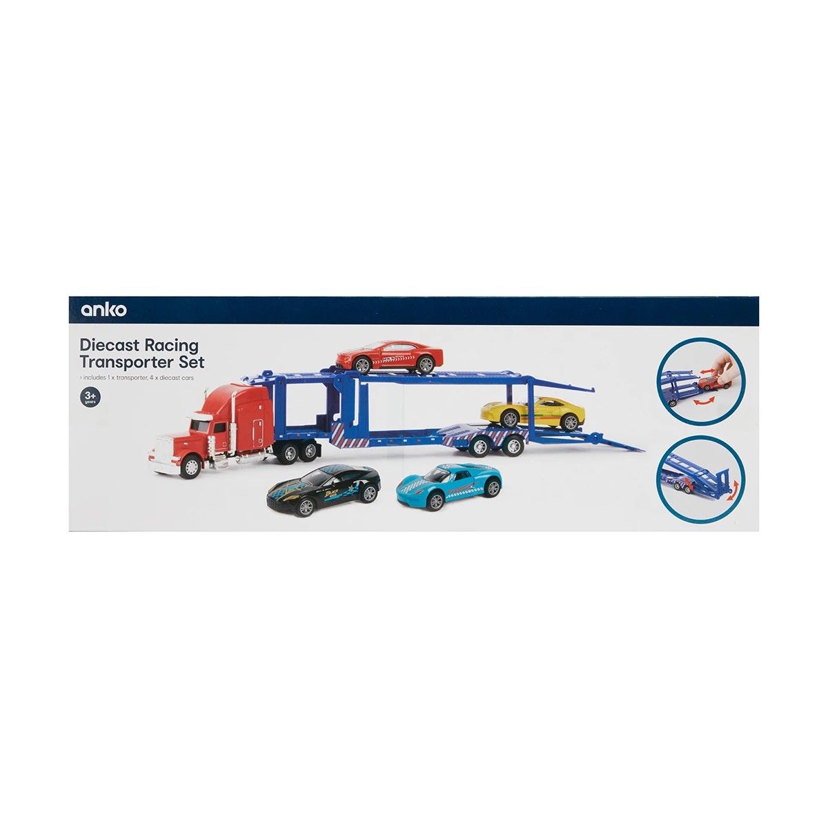 10 Diecast Racing Transporter Set, 10 of 10