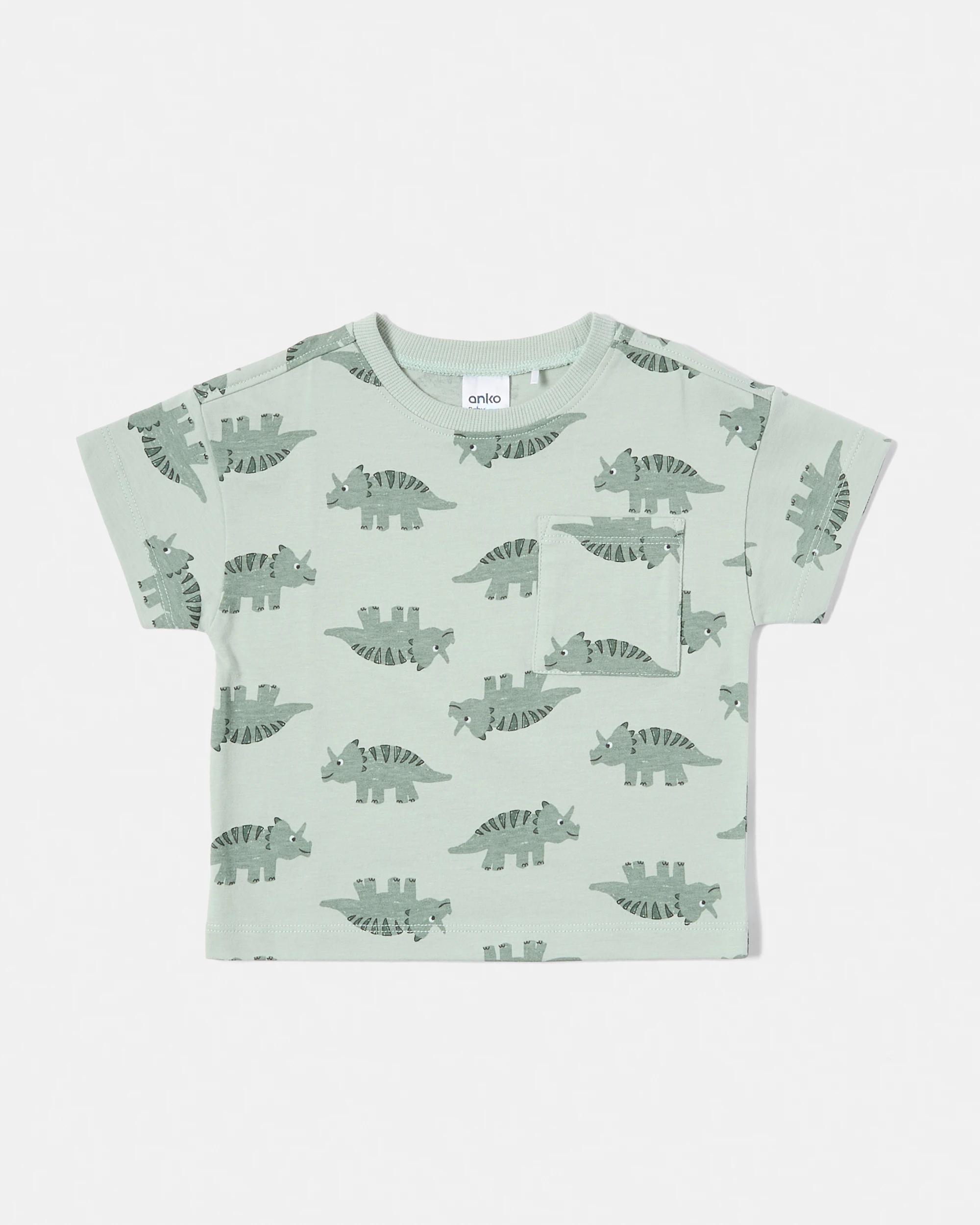 4 3 Pack Short Sleeve T-shirt DINO EXPLORER, 4 of 8