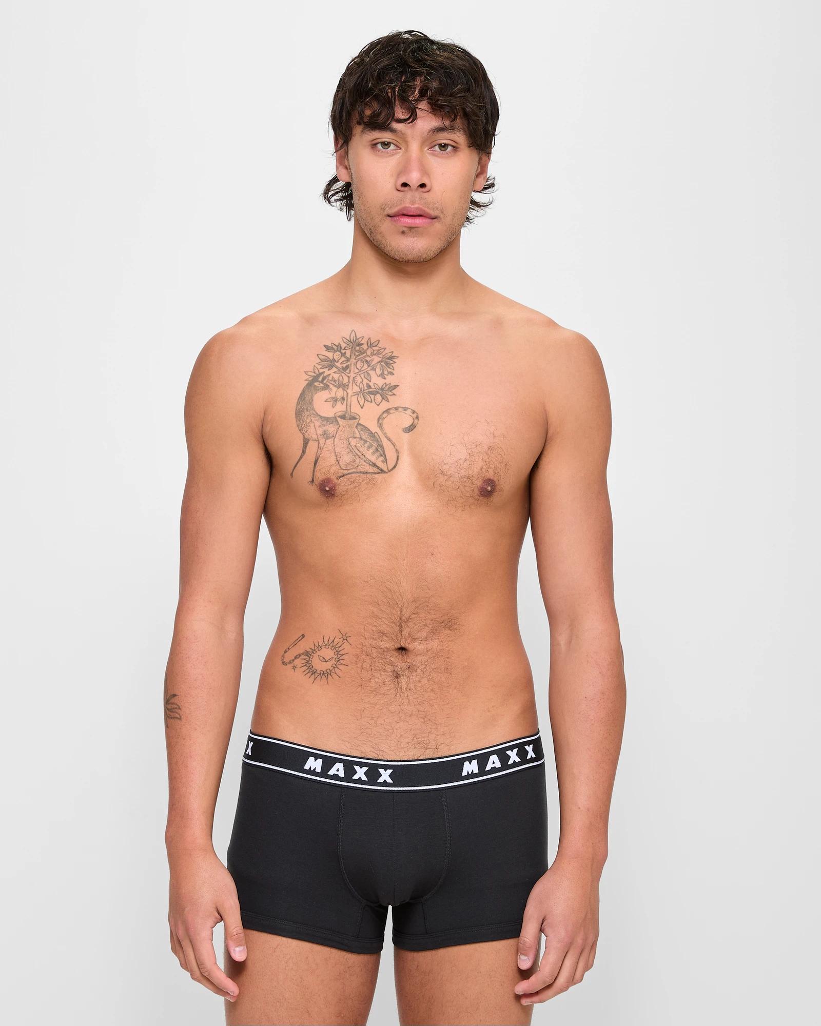 3 3 Pack Fitted Trunks - Maxx BLACK, 3 of 4