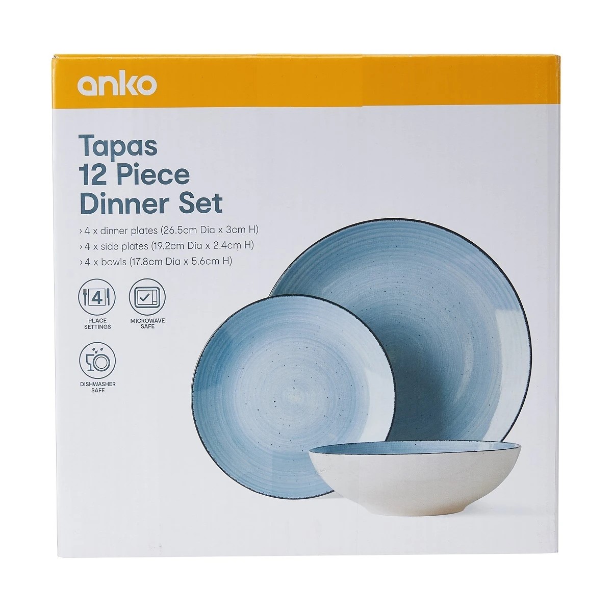 10 Tapas 12 Piece Dinner Set, 10 of 10