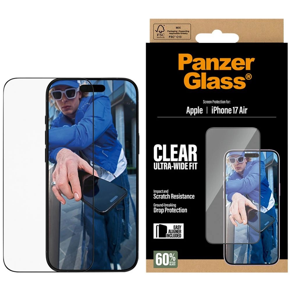 1 Panzer Glass Screen Protector iPhone Air, 1 of 4