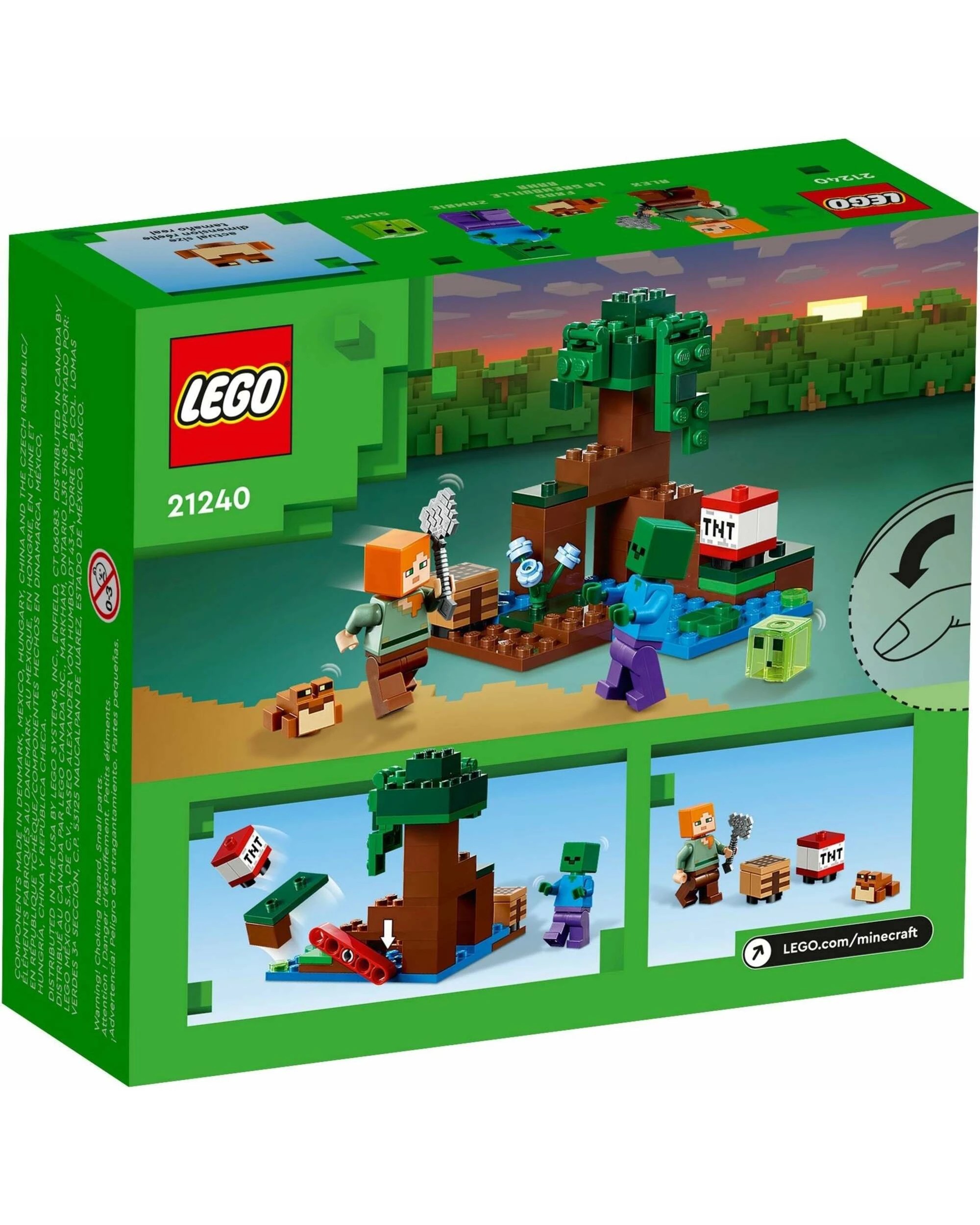 5 LEGO Minecraft Series 21240 The Swamp Adventure, 5 of 5