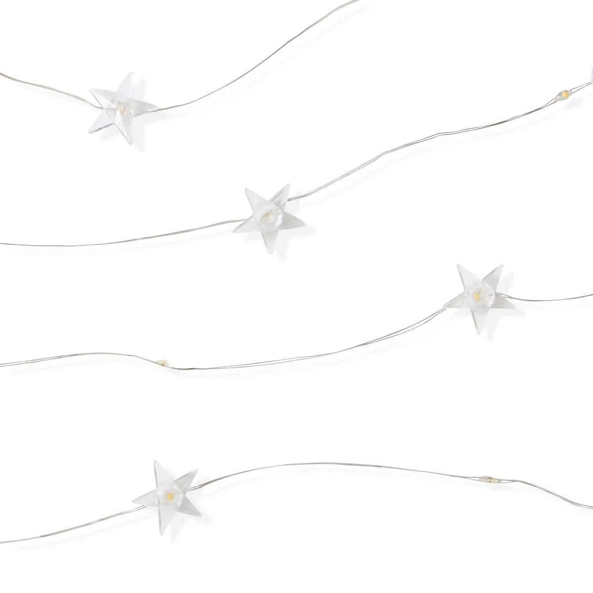 3 Mini Star Wire String Lights, 3 of 8
