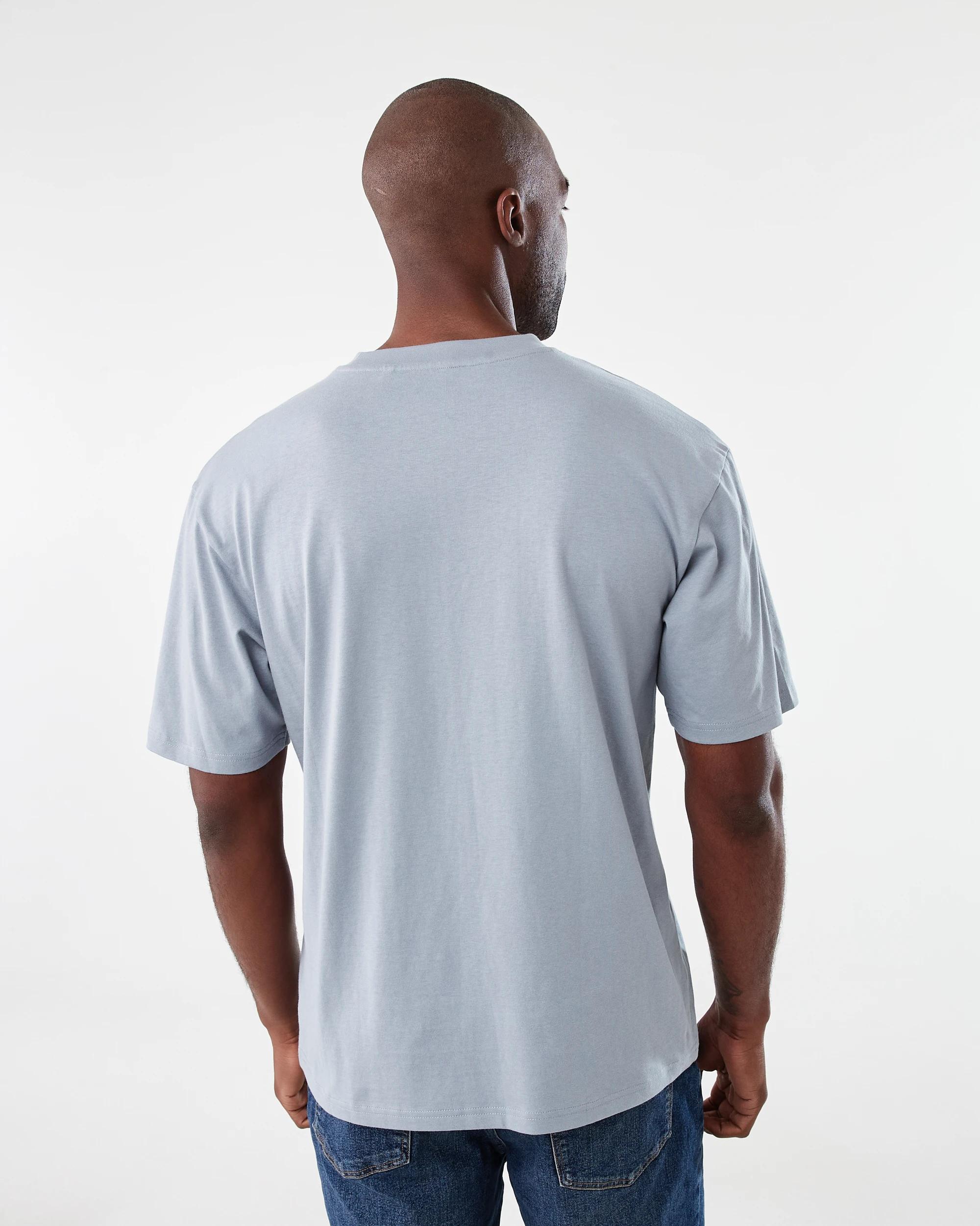 3 Pastel Print T-shirt Blu Cloud, 3 of 6