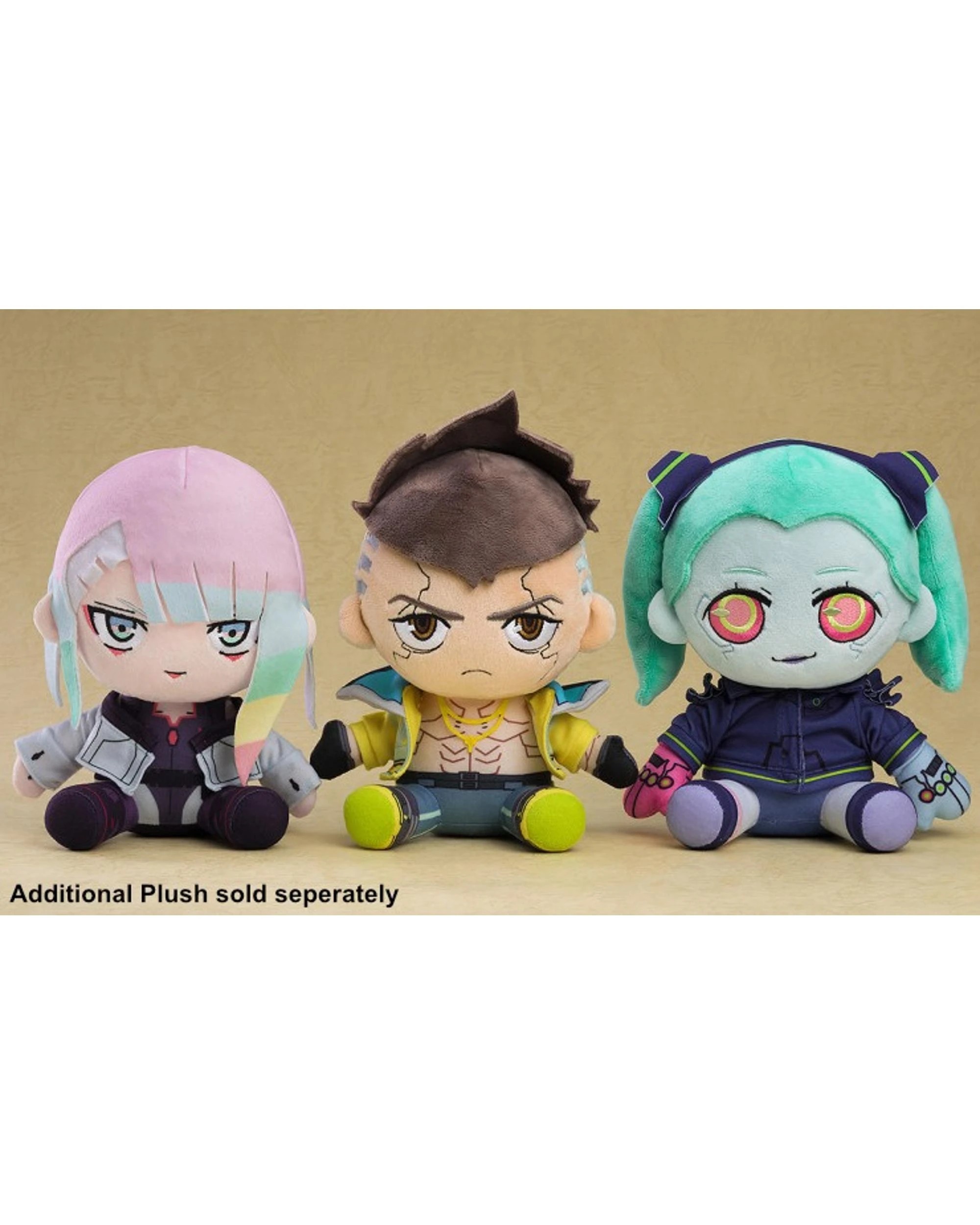 3 Cyberpunk Edgerunners David 17cm Plush, 3 of 3