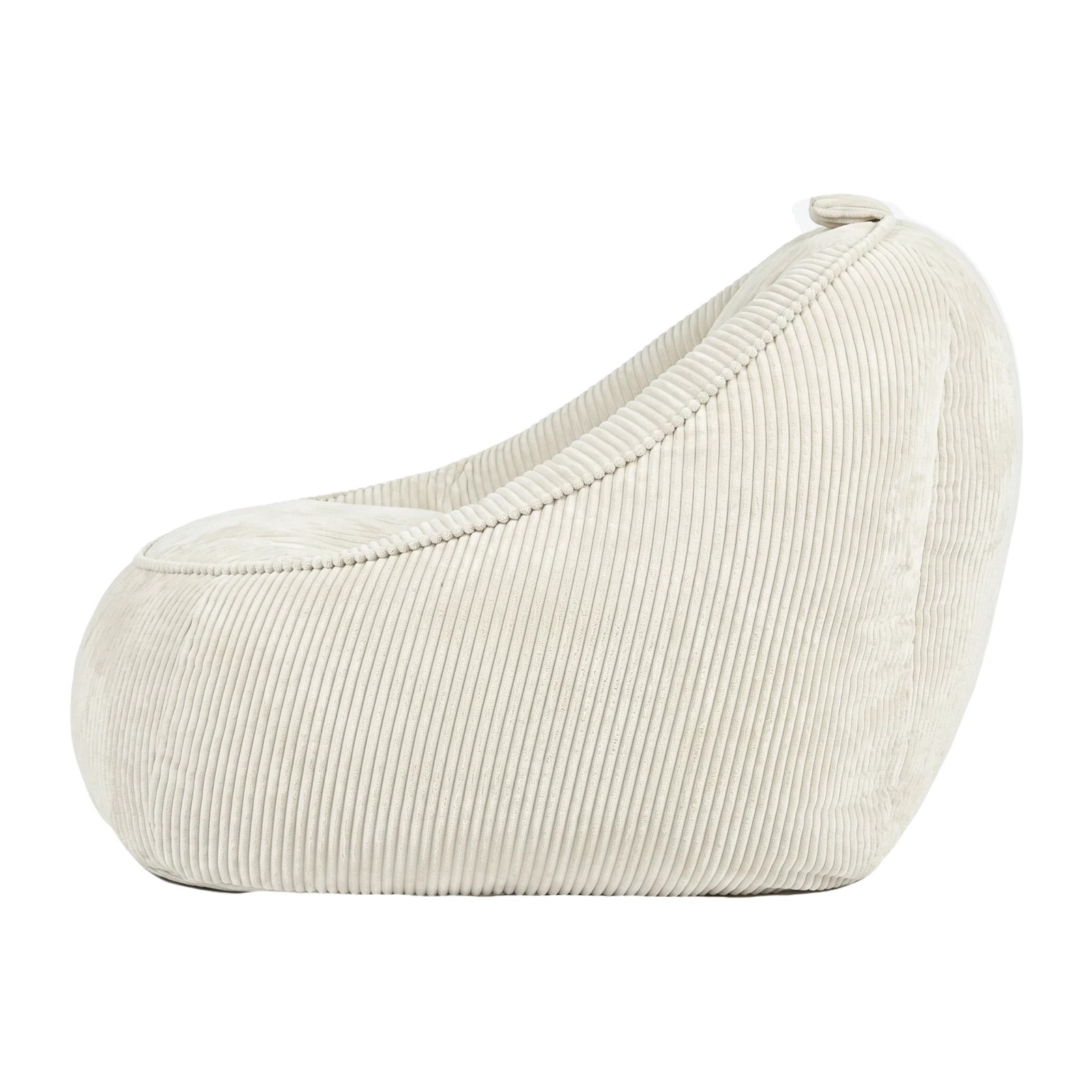 5 Advwin Bean Bag Chair Sofa w/ Handle Adults Teens Corduroy Lazy Floor Sofa - Beige, 5 of 7