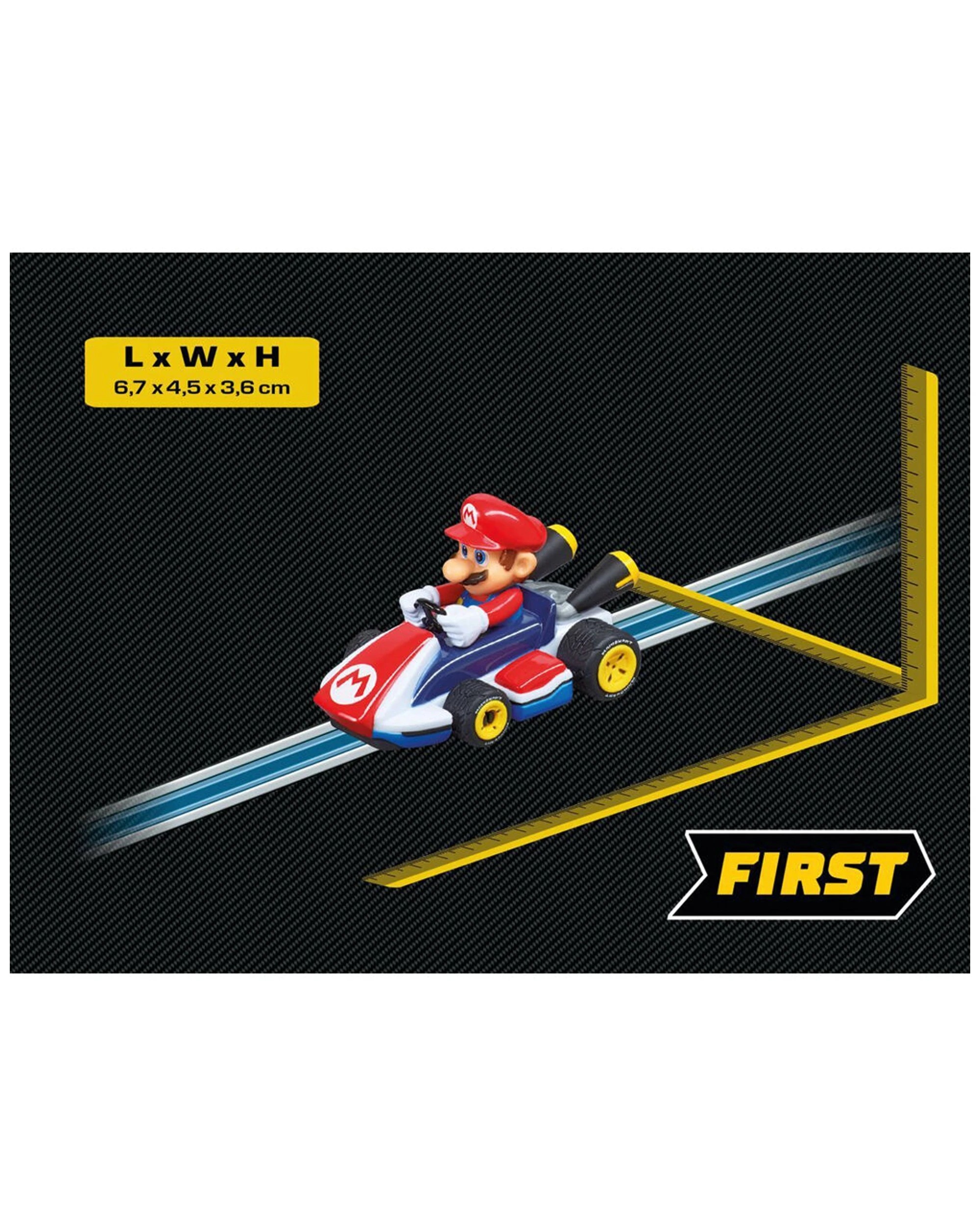 2 Carrera First Mario-Kart Slot Car Kids Racing Toy 1.50 Scale Mario 1Pc - Multi, 2 of 3