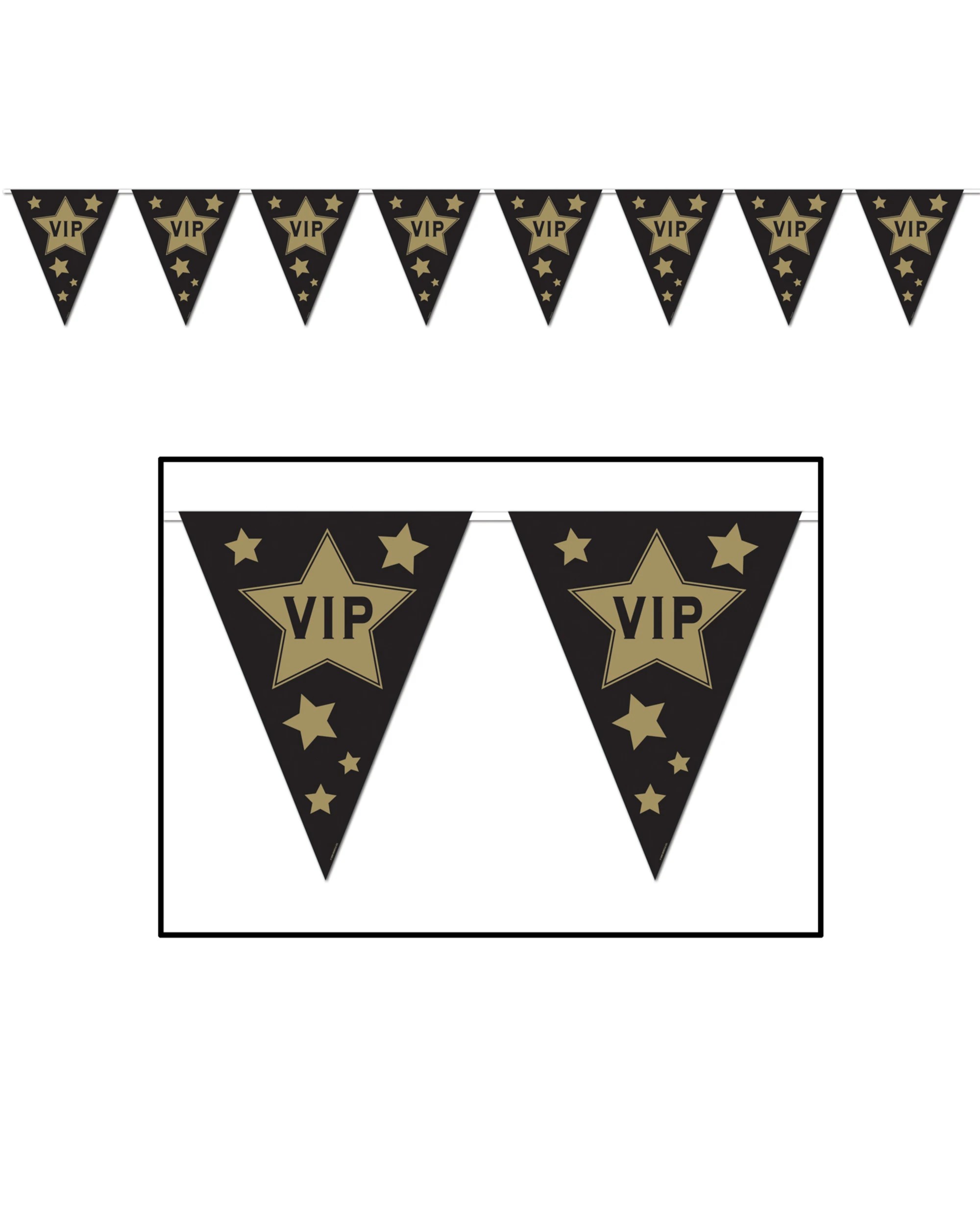 1 Beistle VIP Flag Banner, 1 of 1