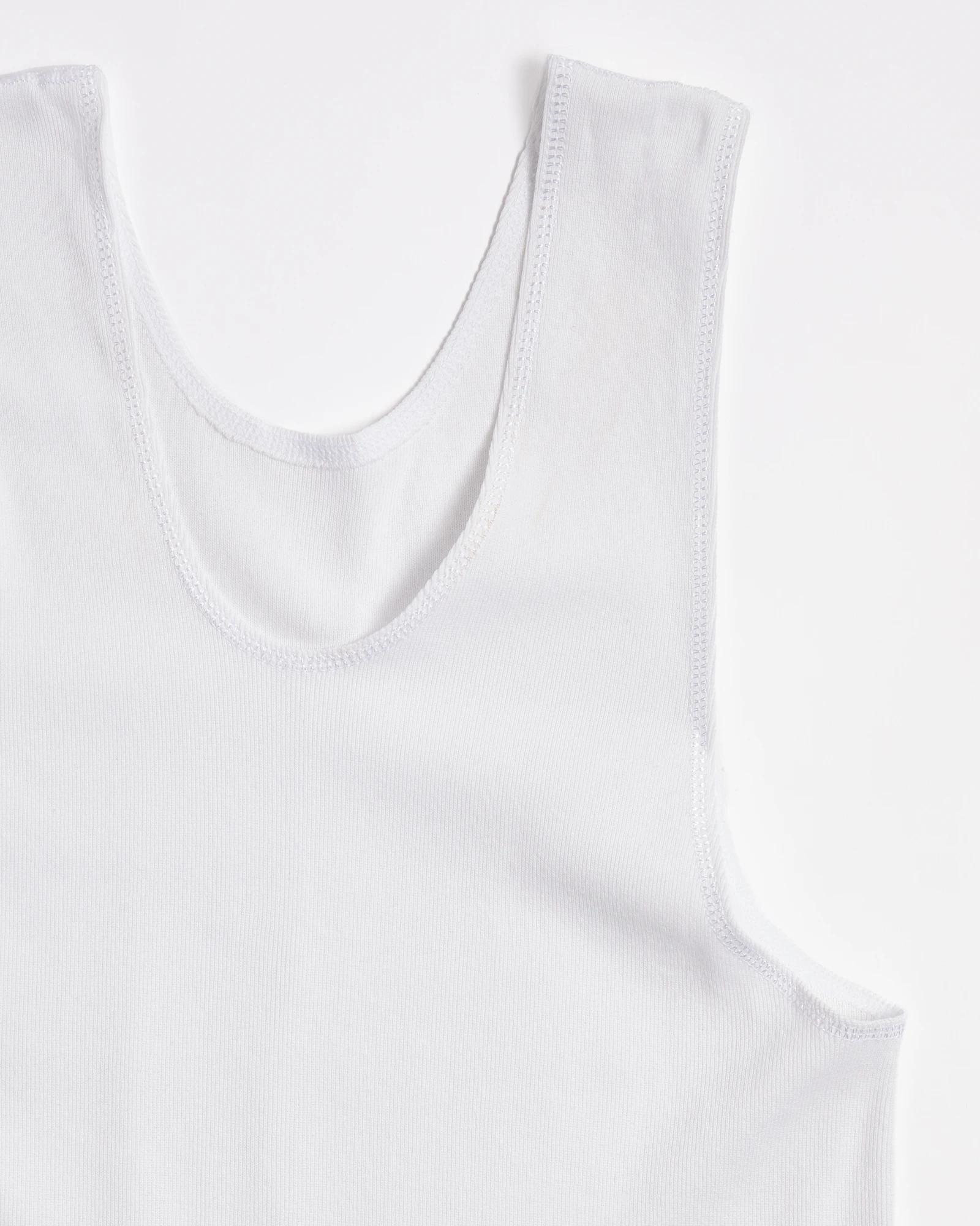 2 Bonds Chesty Singlets WHITE, 2 of 2