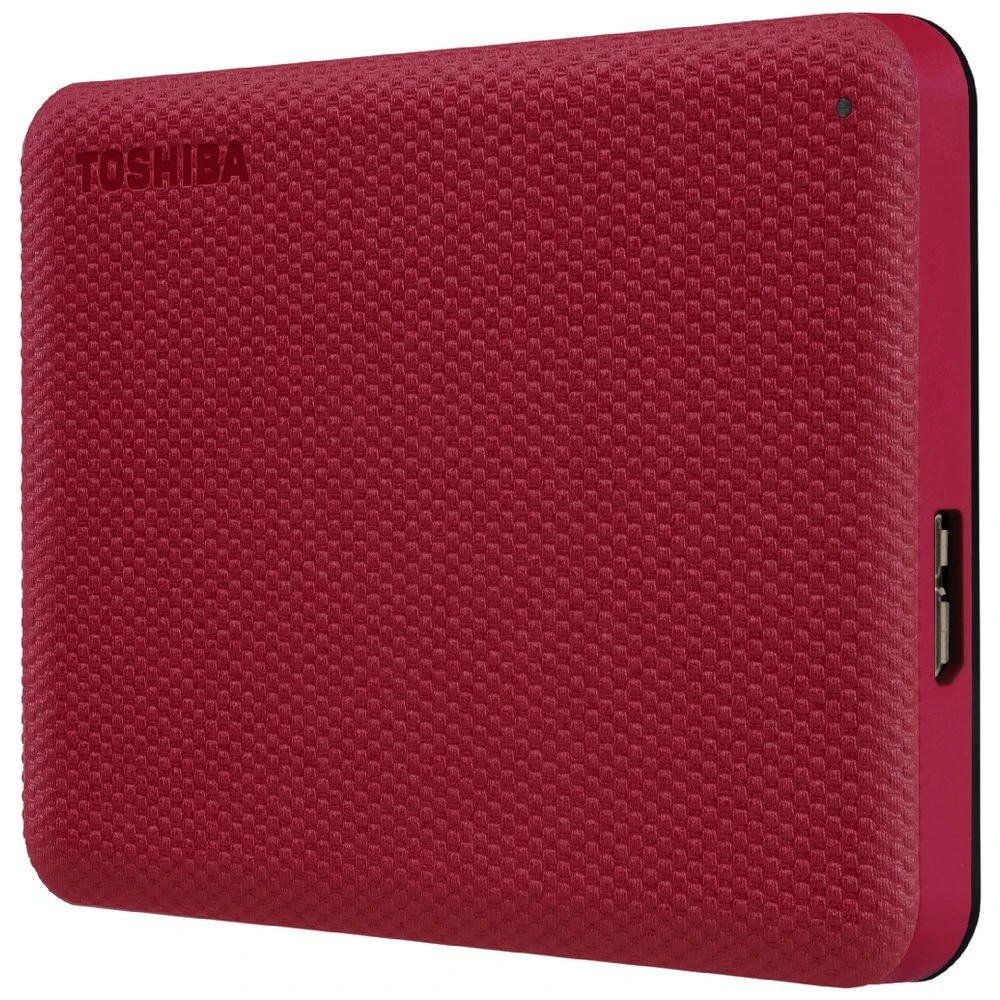 2 Toshiba 4TB Canvio Advance Portable Hard Drive Red, 2 of 3