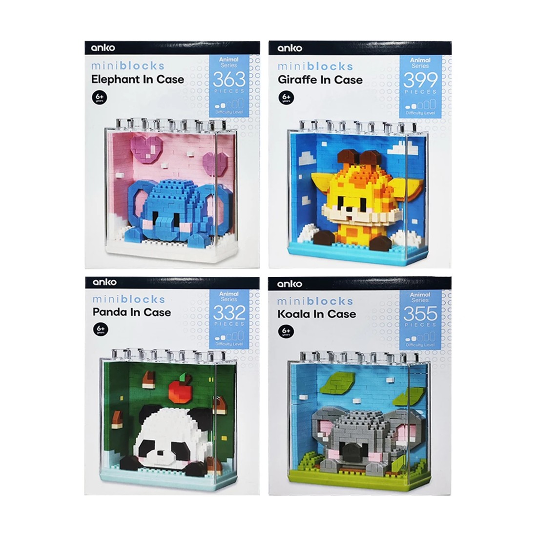 1 Mini Blocks Animal Series Set - Assorted, 1 of 7
