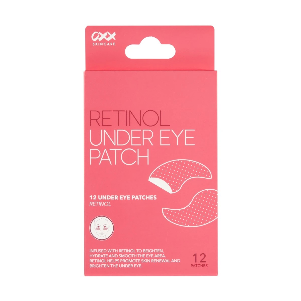 1 OXX Skincare 12 Piece Under Eye Patches - Retinol, 1 of 6